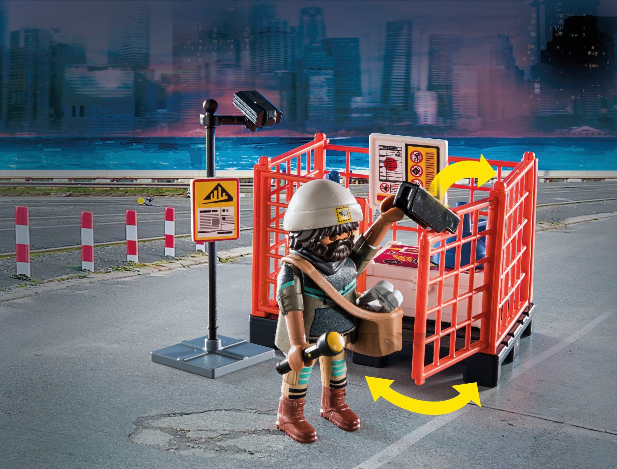 Playmobil® Constructie-speelset Starter Pack, politie (71381), My Action Heroes (46-delig)