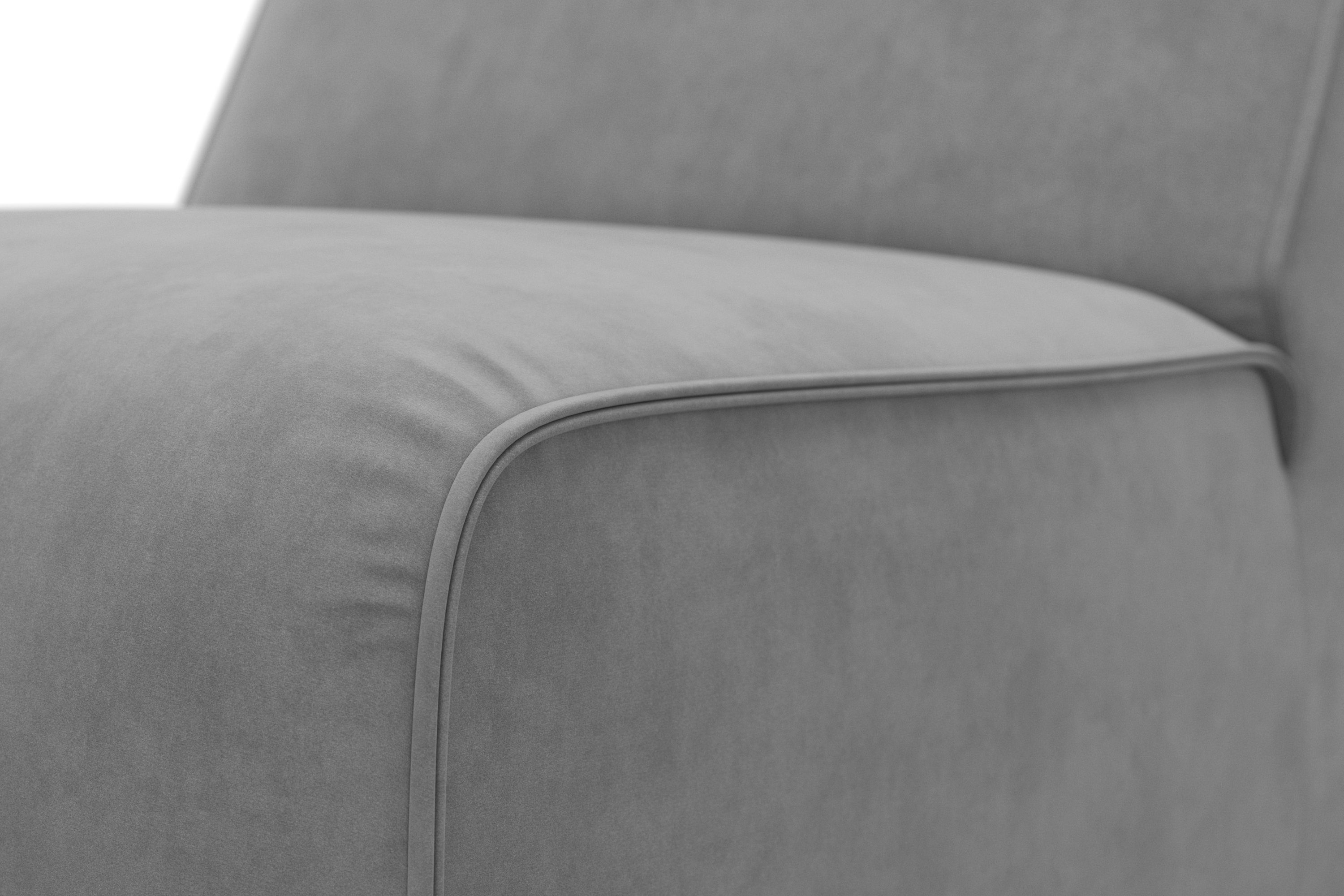 RAUM.ID Fauteuil Merid sofa-middenelement, afmetingen B/D/H: 84/97/46 cm als module of apart te gebruiken, voor individuele samenstelling