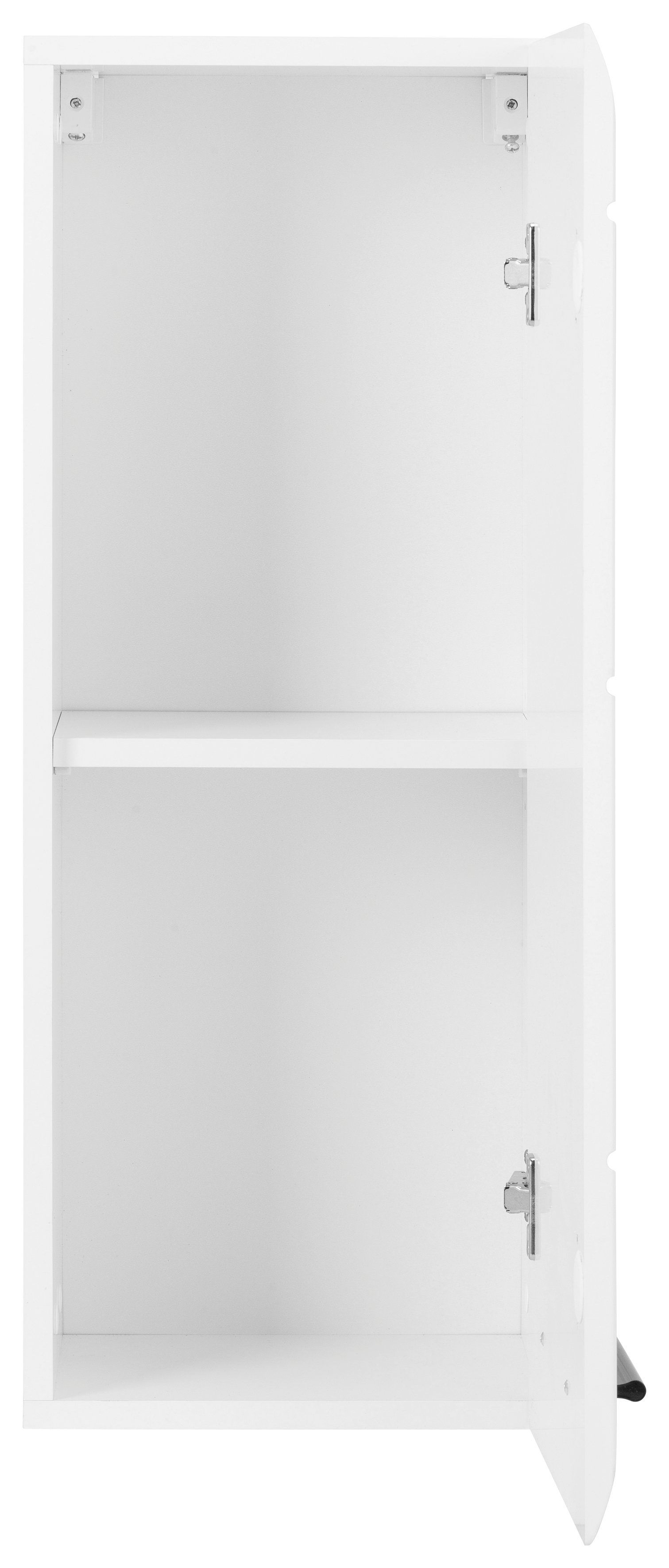 INOSIGN Hangend kastje Sovana Badkamerskast met 2 vakken in wit - Afmetingen (B/D/H) 30/24/77 cm