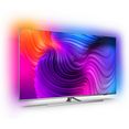 philips led-tv 43pus8506-12, 108 cm - 43 ", 4k ultra hd, smart tv, ambilight langs 3 randen zilver