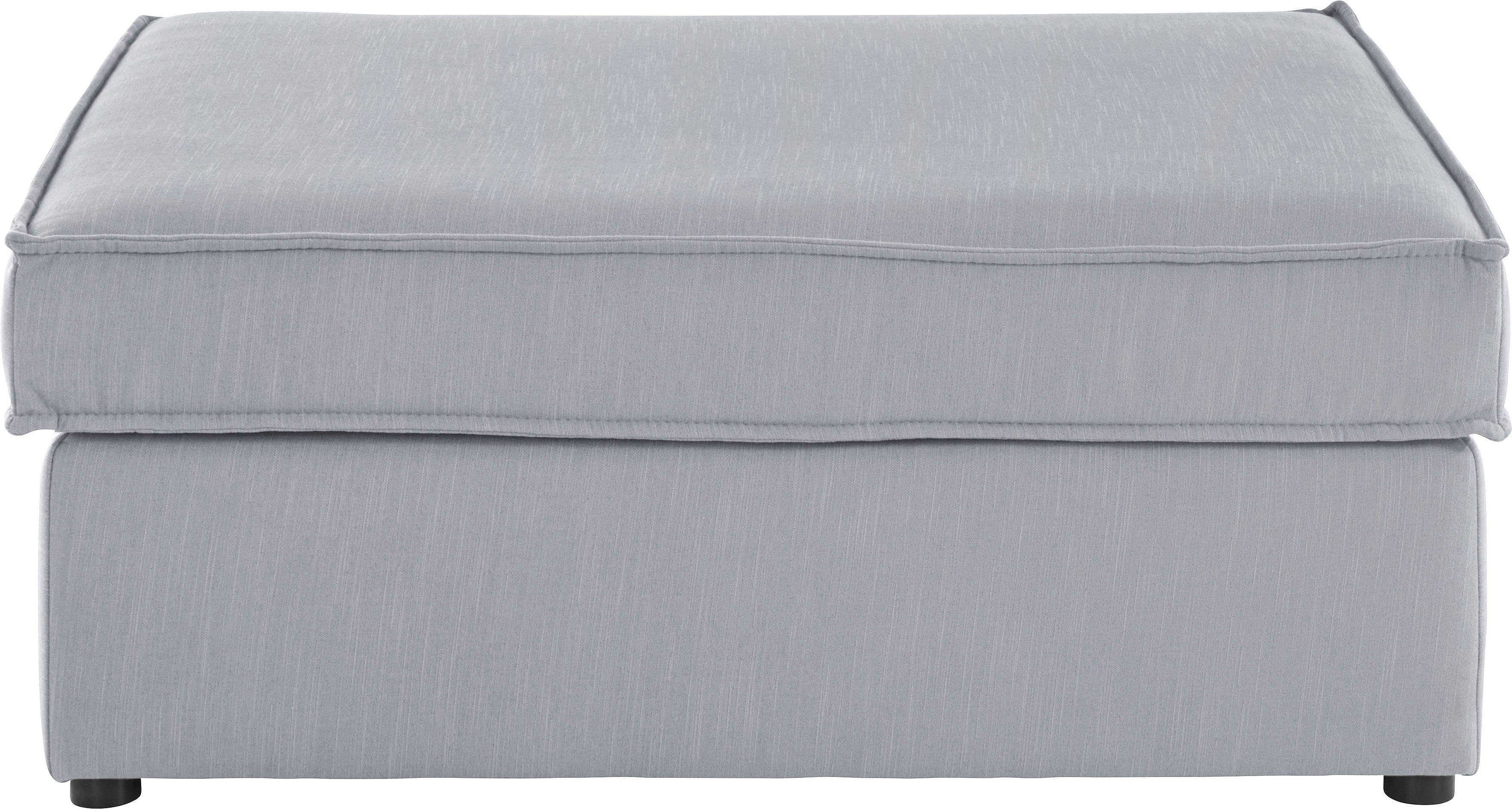 RAUM.ID Hocker Florid afzonderlijk plaatsbaar of als deel van een modulaire bank, ook in cord