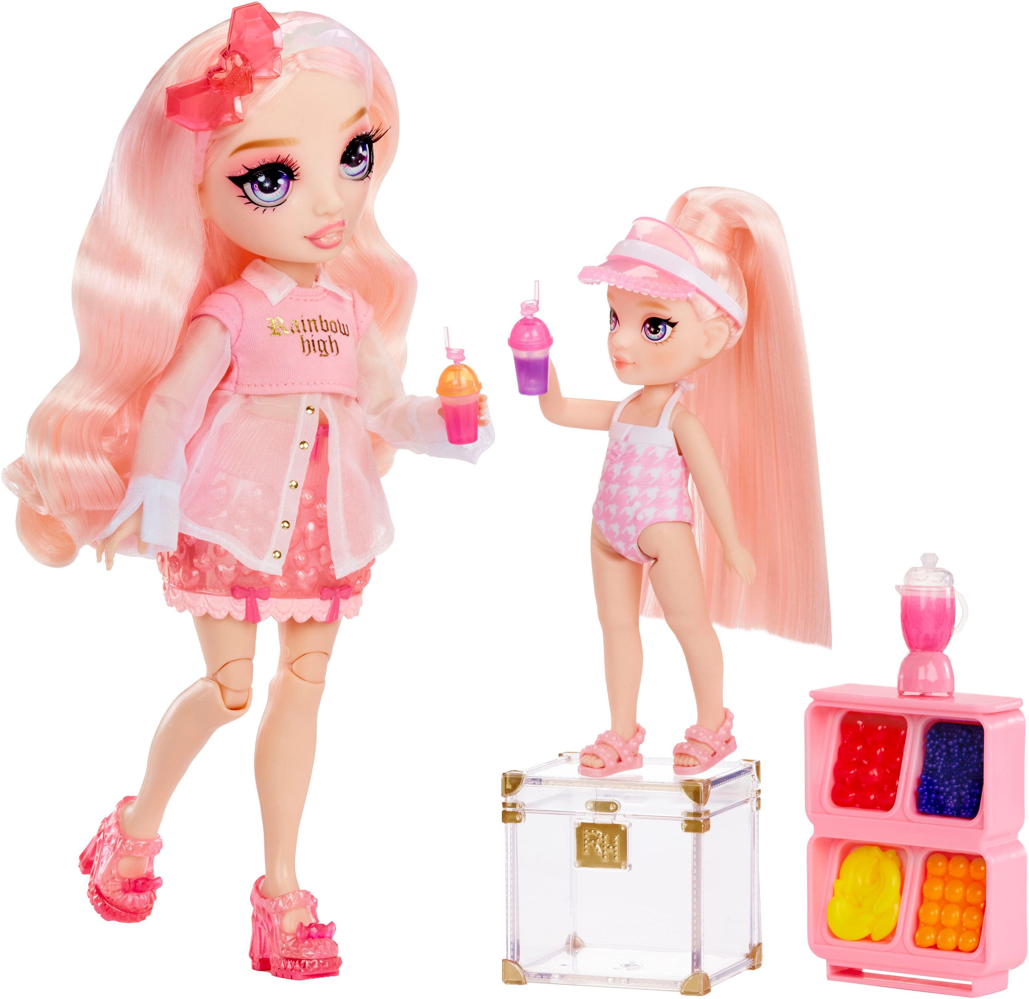 RAINBOW HIGH Mini-pop Rainbow High Little Pool Day with Blush Playset