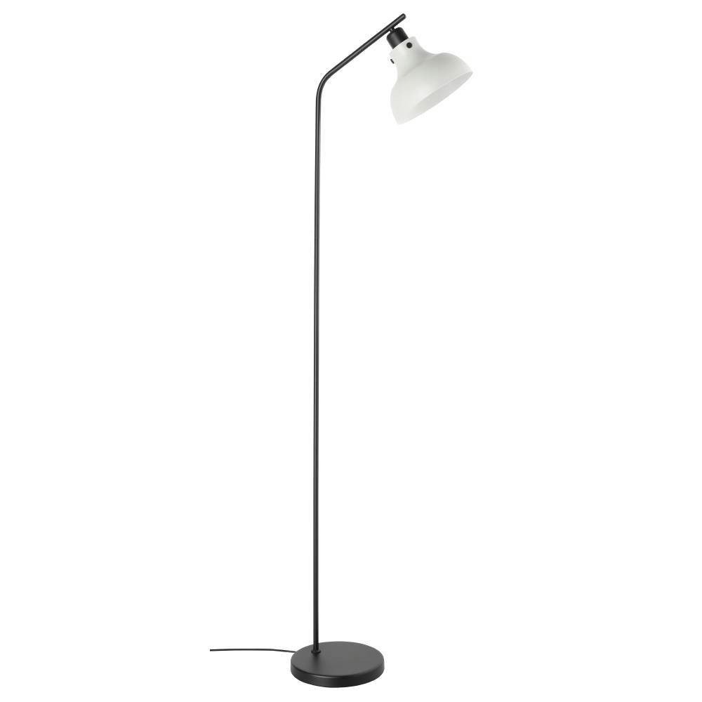 EGLO Staande lamp MATLOCK Vloerlamp, metaal in zwart en grijs, lamp woonkamer, E27 fitting (1 stuk)