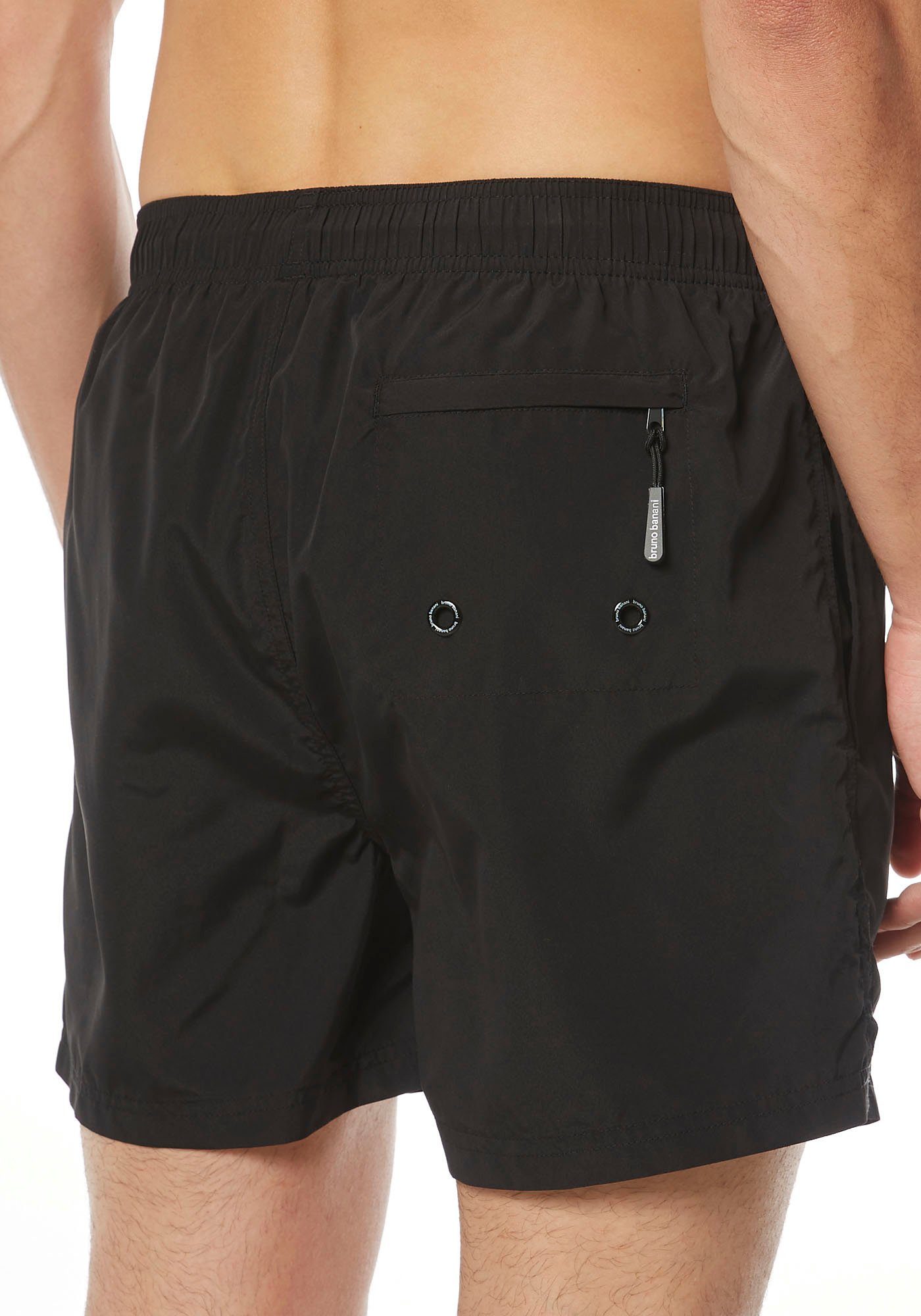 Bruno Banani Zwemshort Boxer Wave Line 2.0 Swim met tunnel-elastische tailleband