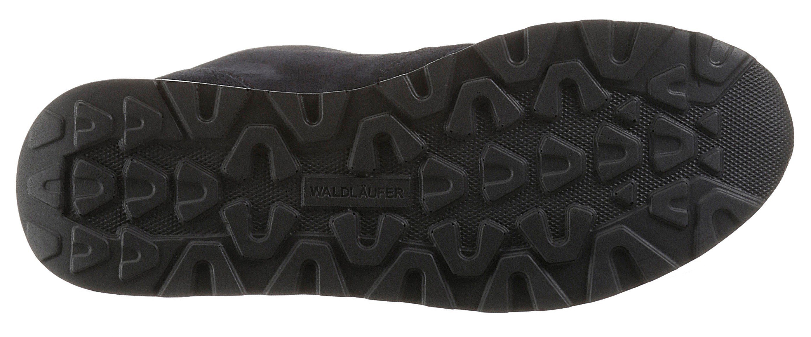 Waldläufer Hoge veterschoenen HIROKO SOFT , sleehakboots, comfortschoen, comfortabele schoen met orthotritt, g-breedte