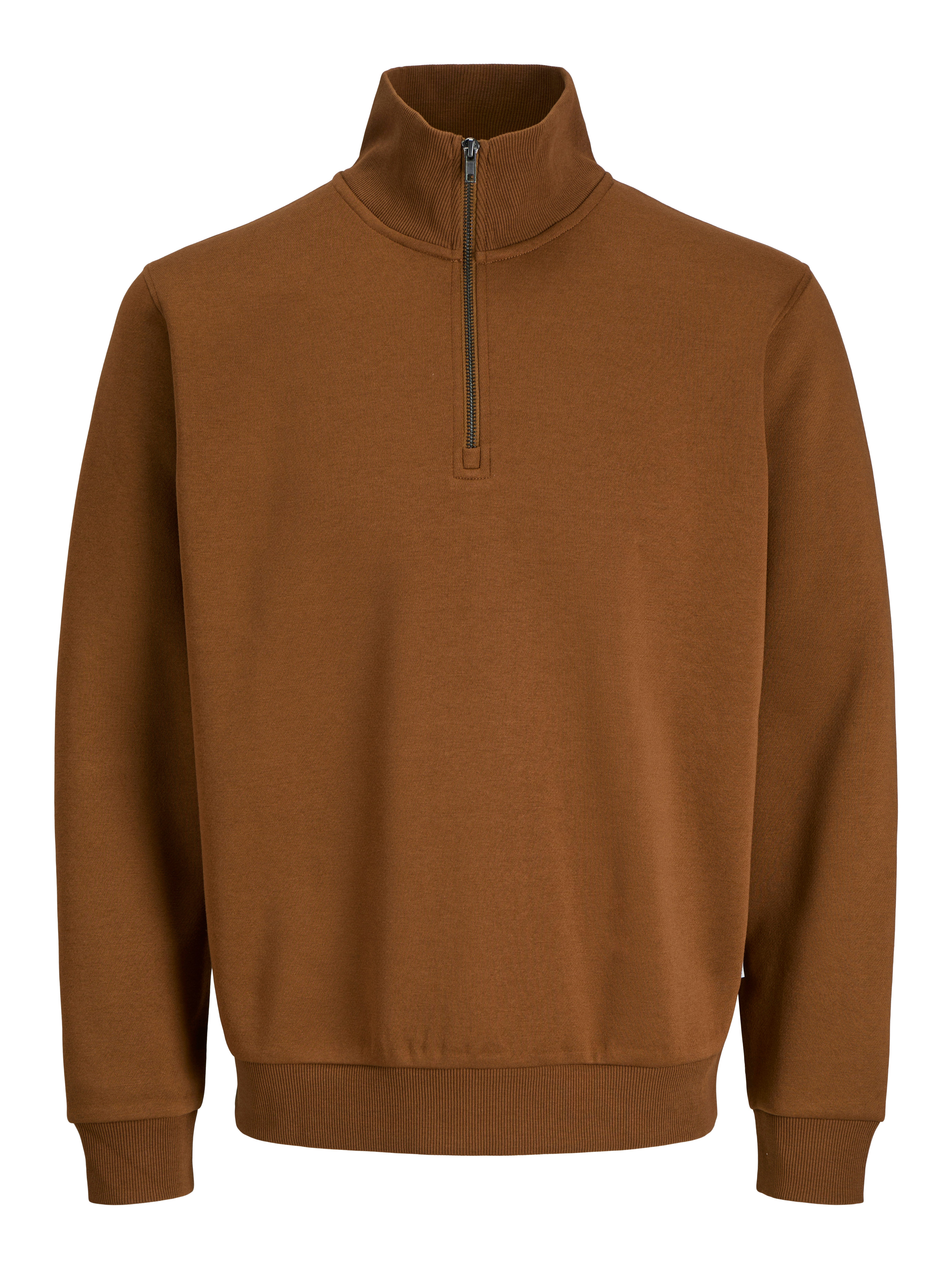 Jack & Jones Sweatshirt JJEBRADLEY SWEAT HALF ZIP NOOS