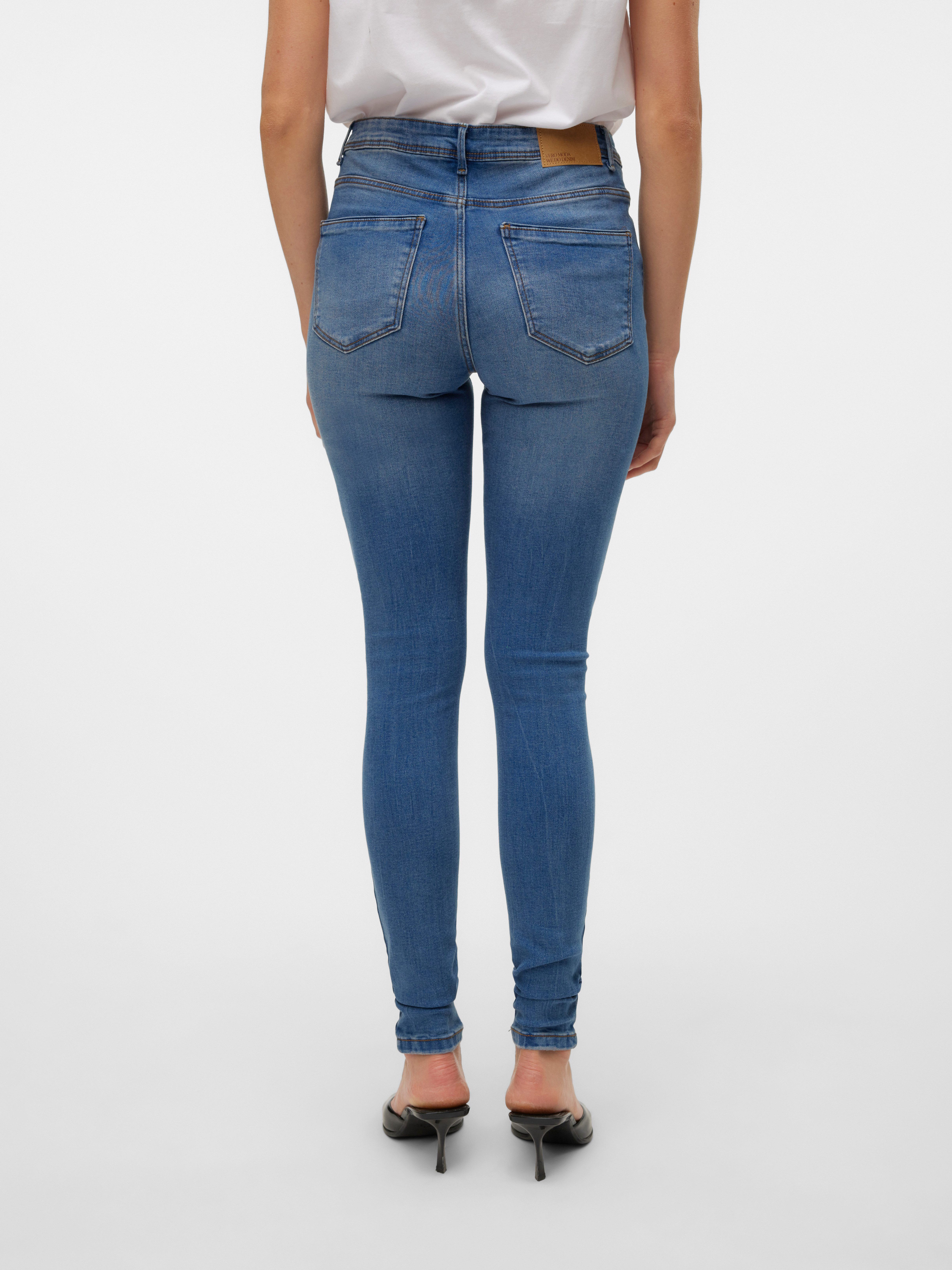 Vero Moda Skinny fit jeans VMTATIANA MR S PIPING JEANS