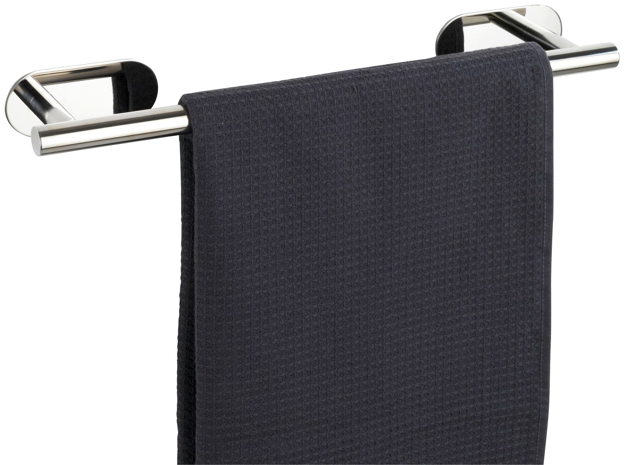 WENKO Handdoekhouder Orea Shine Bxdxh: : 40x7x4,5 cm, bevestigen zonder boren