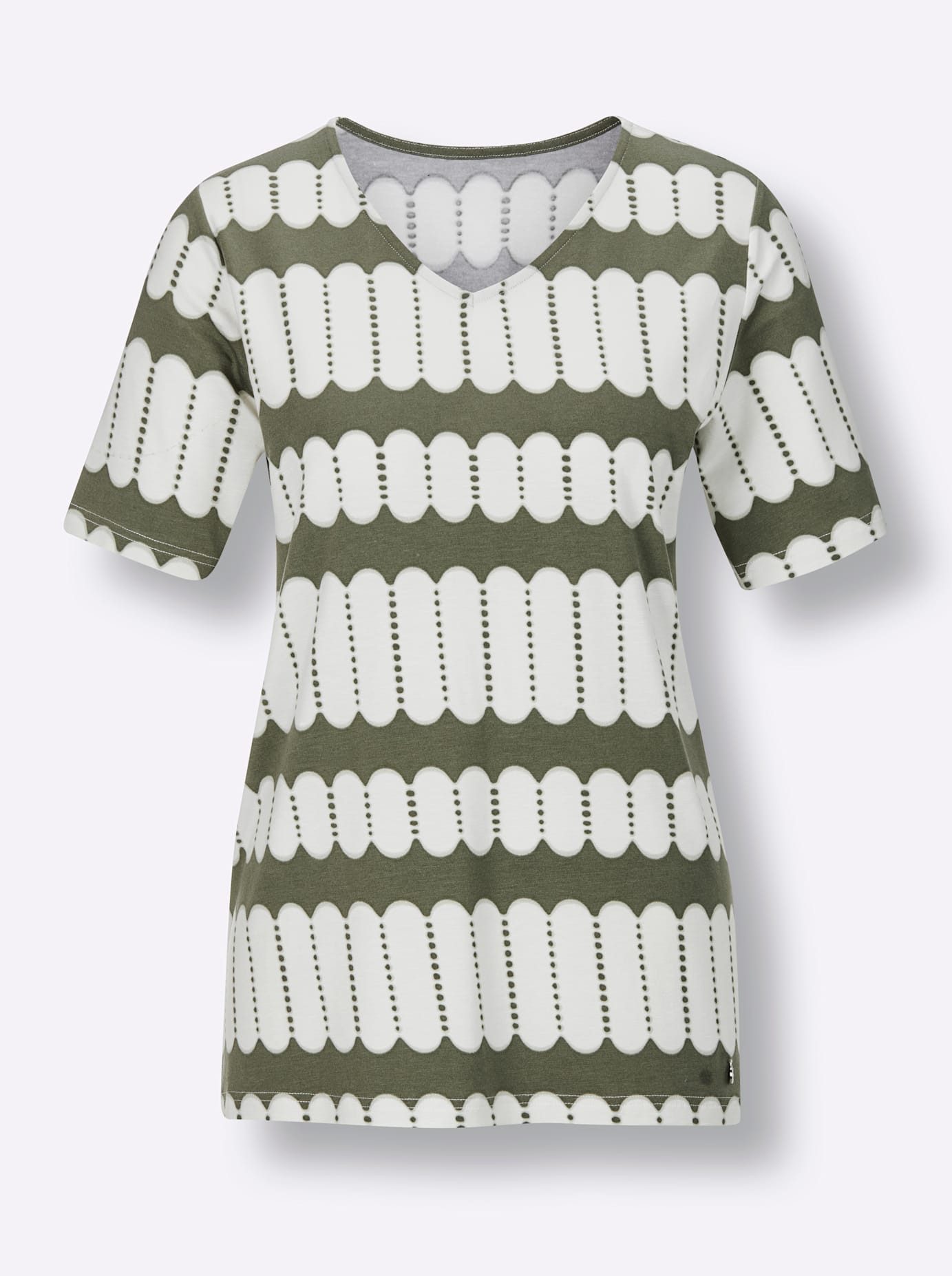 CREATION L PREMIUM Shirt met print Lyocell-shirt (1-delig)