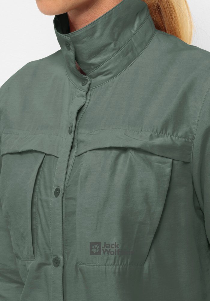 Jack Wolfskin Blouse met lange mouwen BARRIER LS SHIRT W