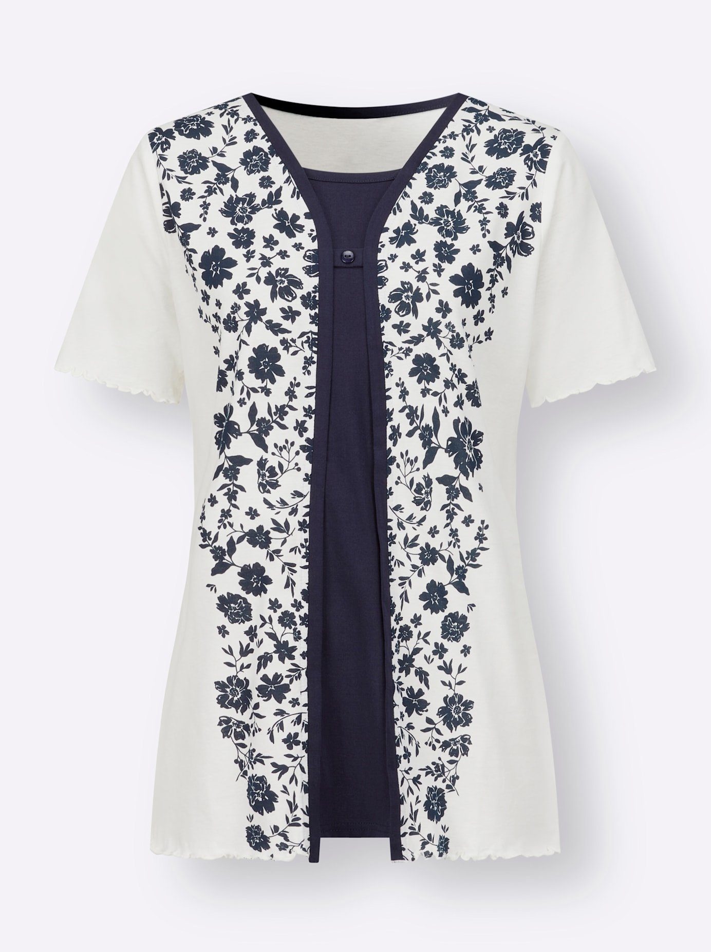 Classic Basics 2-in-1-shirt (1-delig)