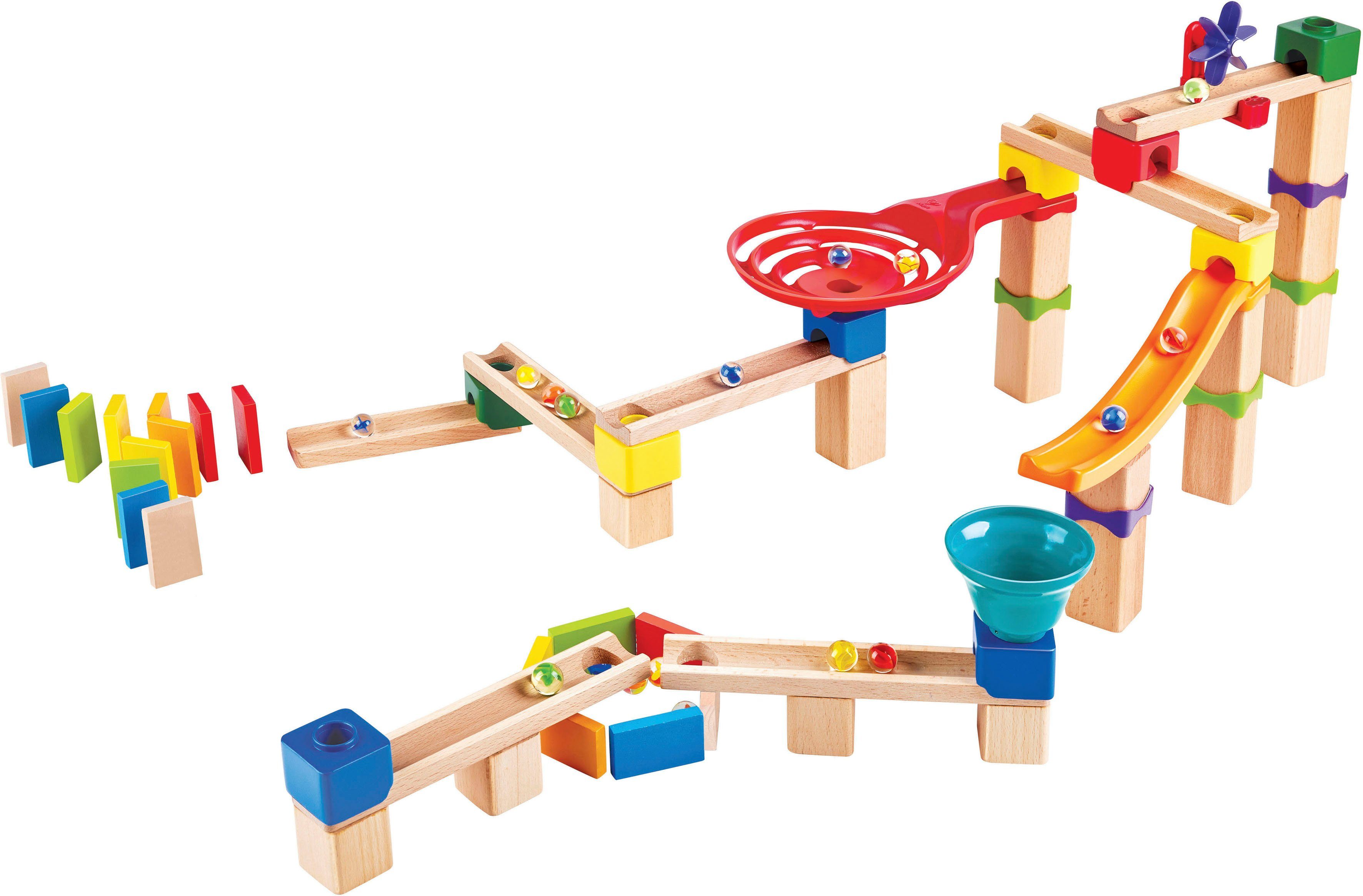 Hape Knikkerbaan Opvallende marmerbaan met Domino