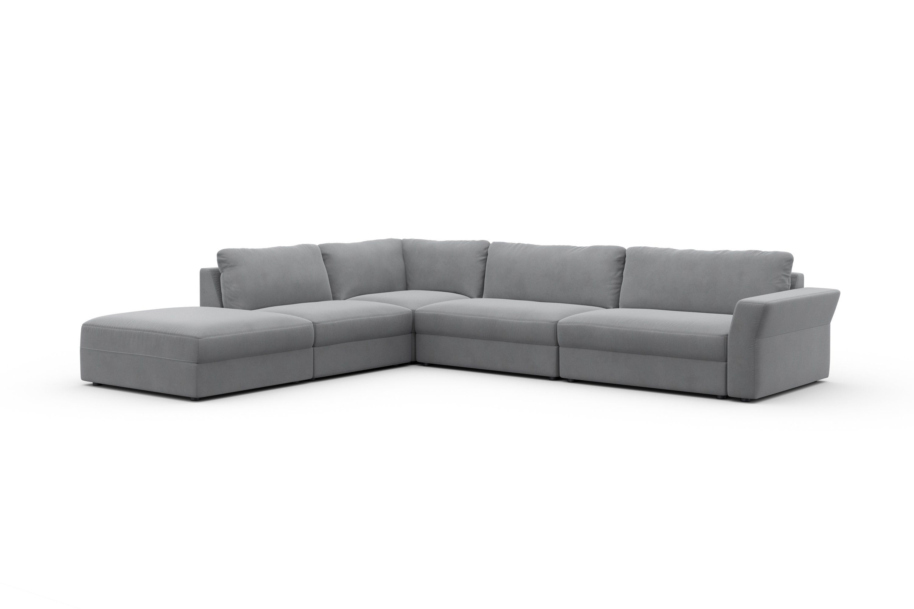 sit&more Hoekbank Cadabra L-vorm Breedte 356 cm, met zitdiepteverstelling