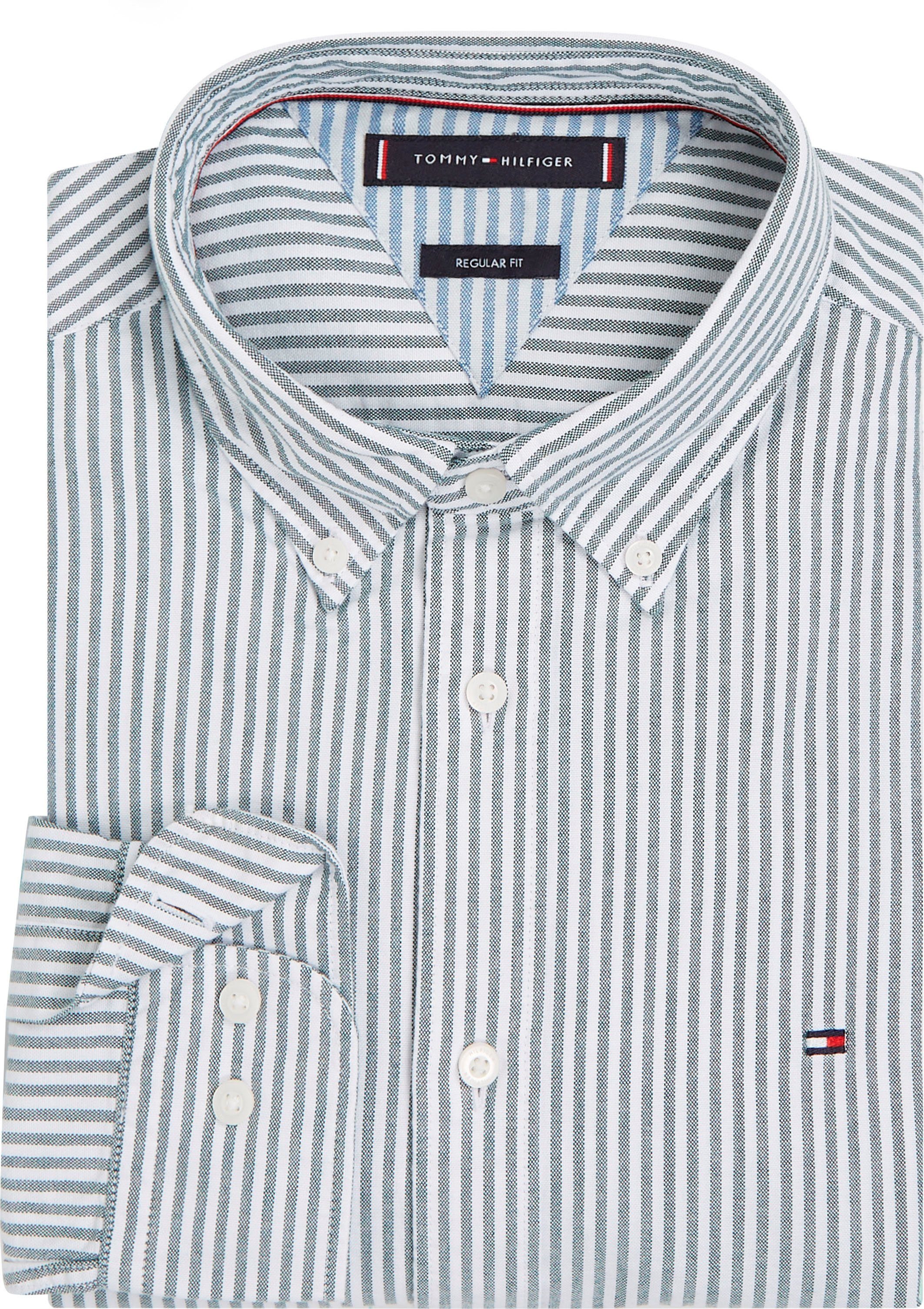 Tommy Hilfiger Overhemd met lange mouwen HERITAGE OXFORD STRIPE RF SHIRT
