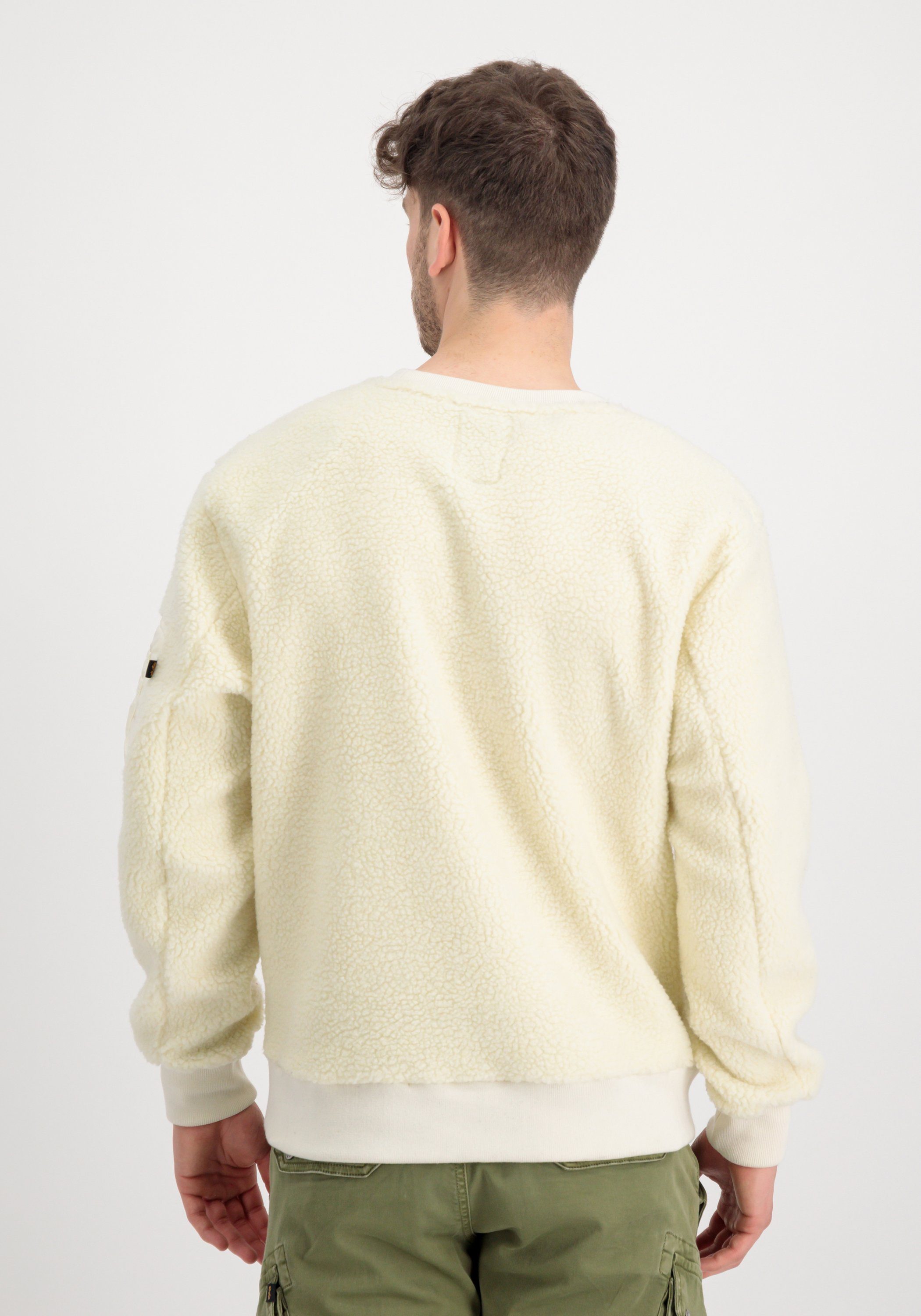 Alpha Industries Sweater Men Sweatshirts Teddy Sweater