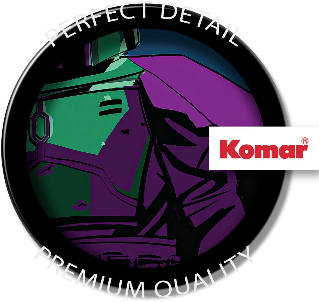 Komar Artprint op linnen Star Wars Cyberart by Boba Fett - Afmeting 40 x 40 cm (1 stuk)