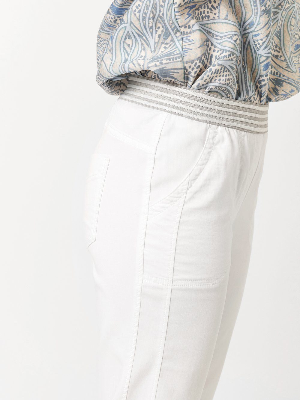 TONI 3/4 broek SUE met gestreepte band