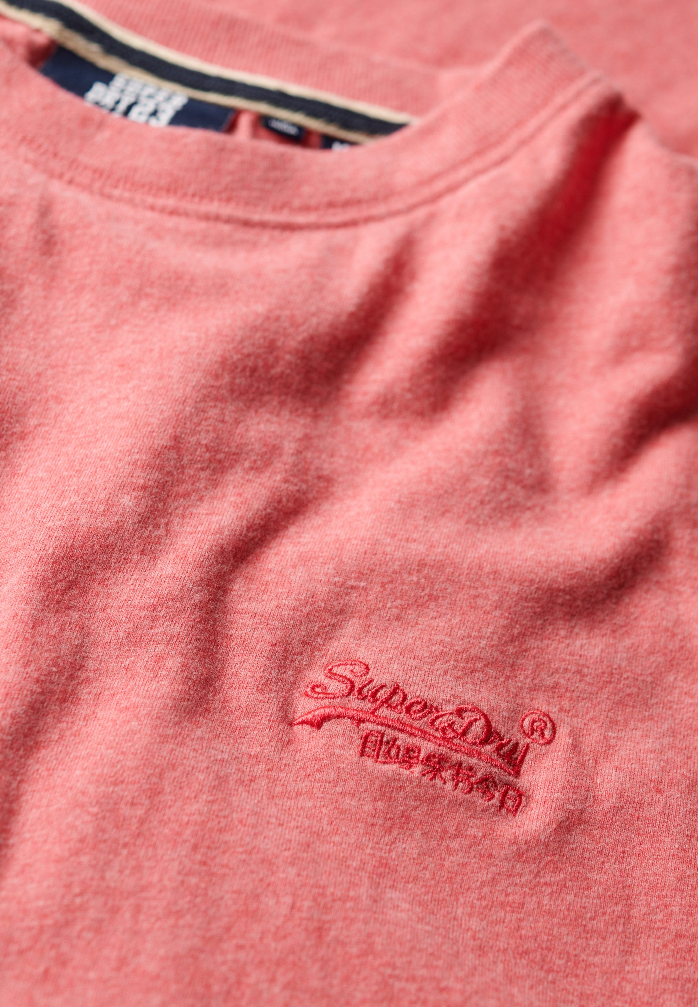 Superdry Shirt met ronde hals ESSENTIAL LOGO EMB TEE