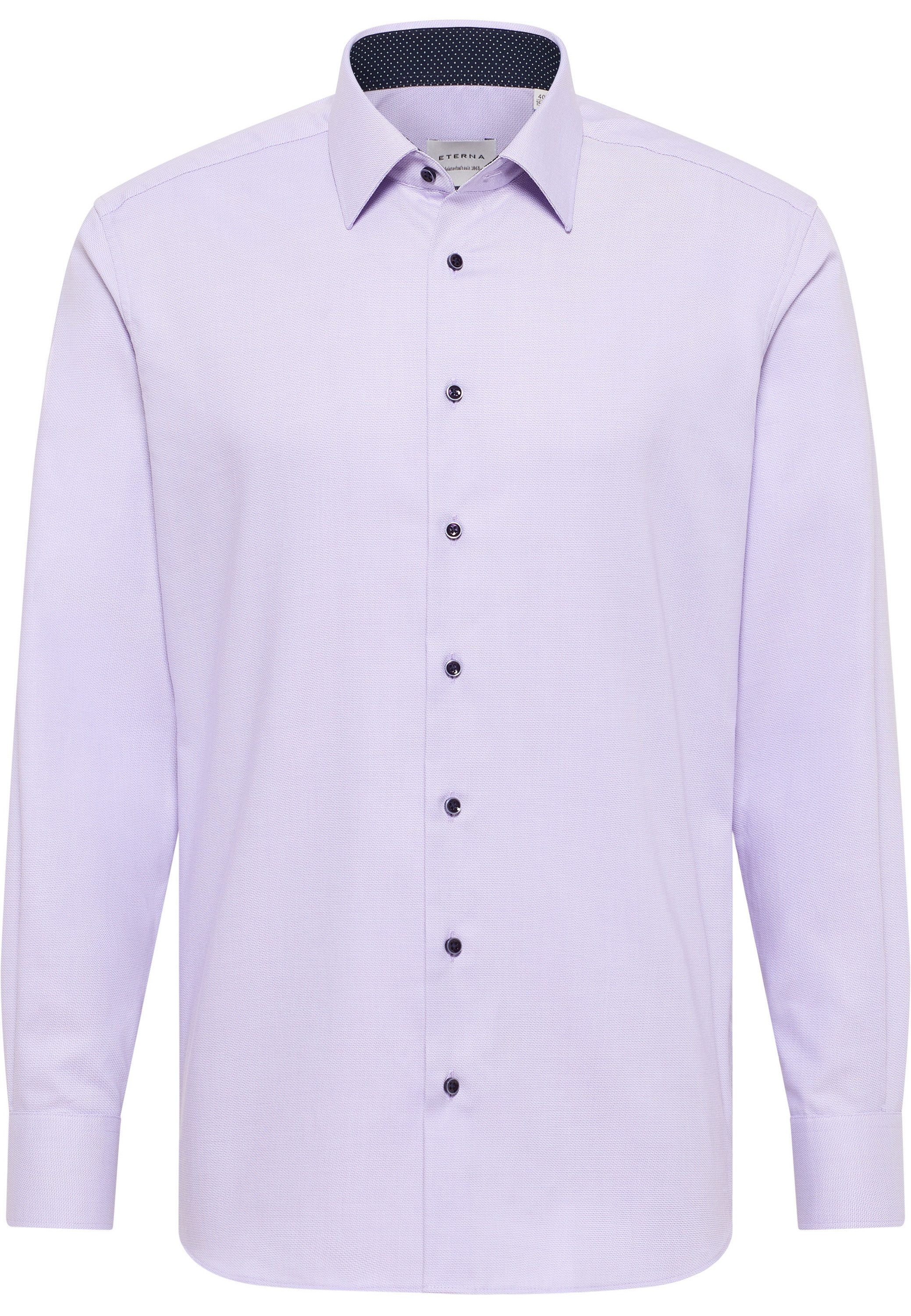 Eterna Overhemd met lange mouwen MODERN FIT NON IRON (strijkvrij)