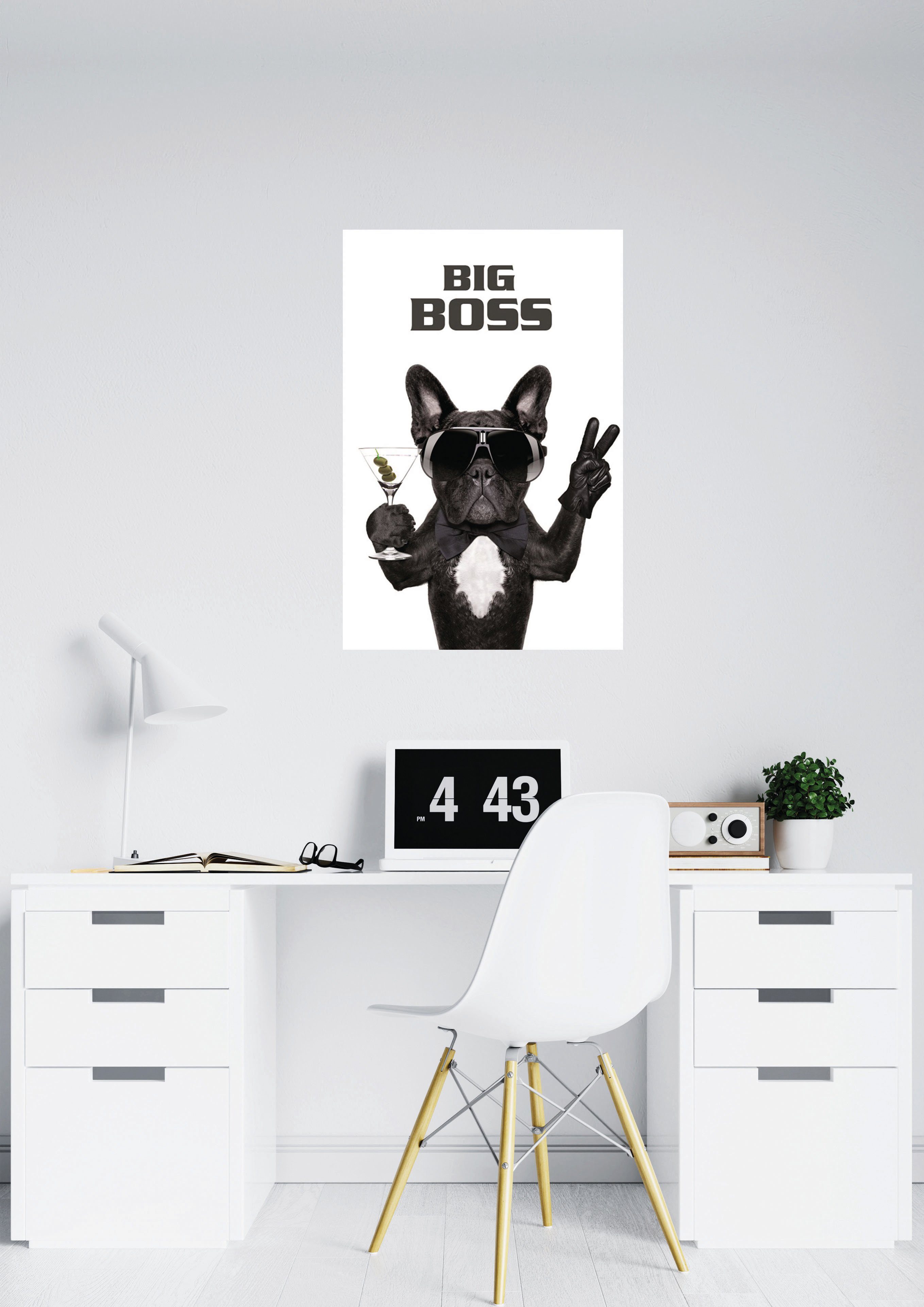 Bönninghoff Artprint op linnen BIG BOSS (1 stuk)