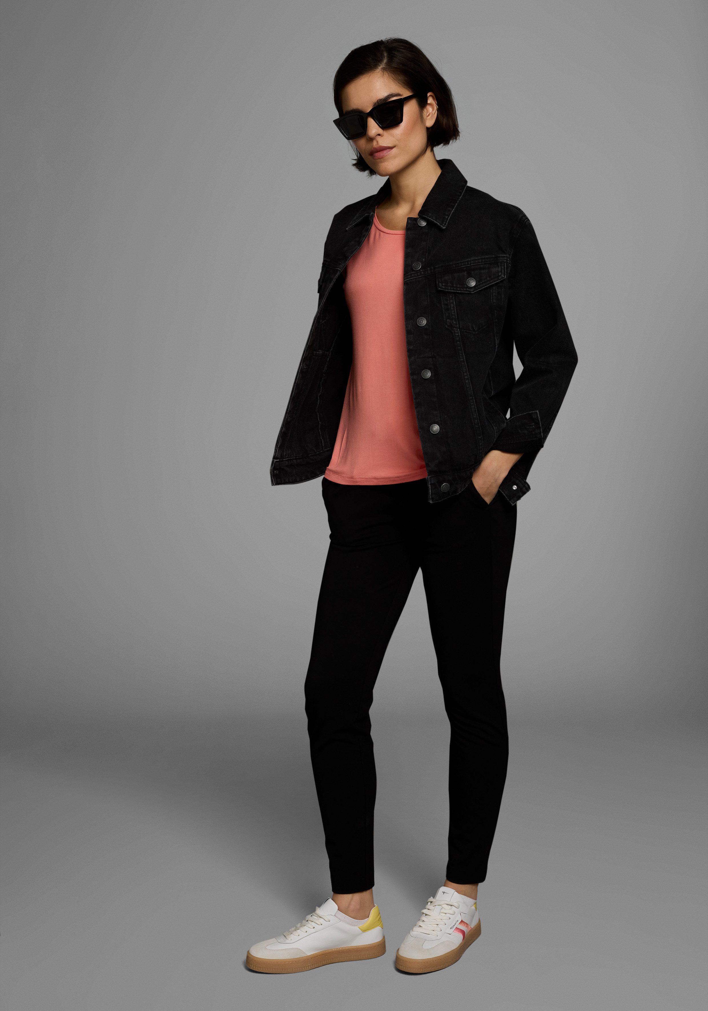 Laura Scott Top met afgeronde zoomafwerking (2 stuks)