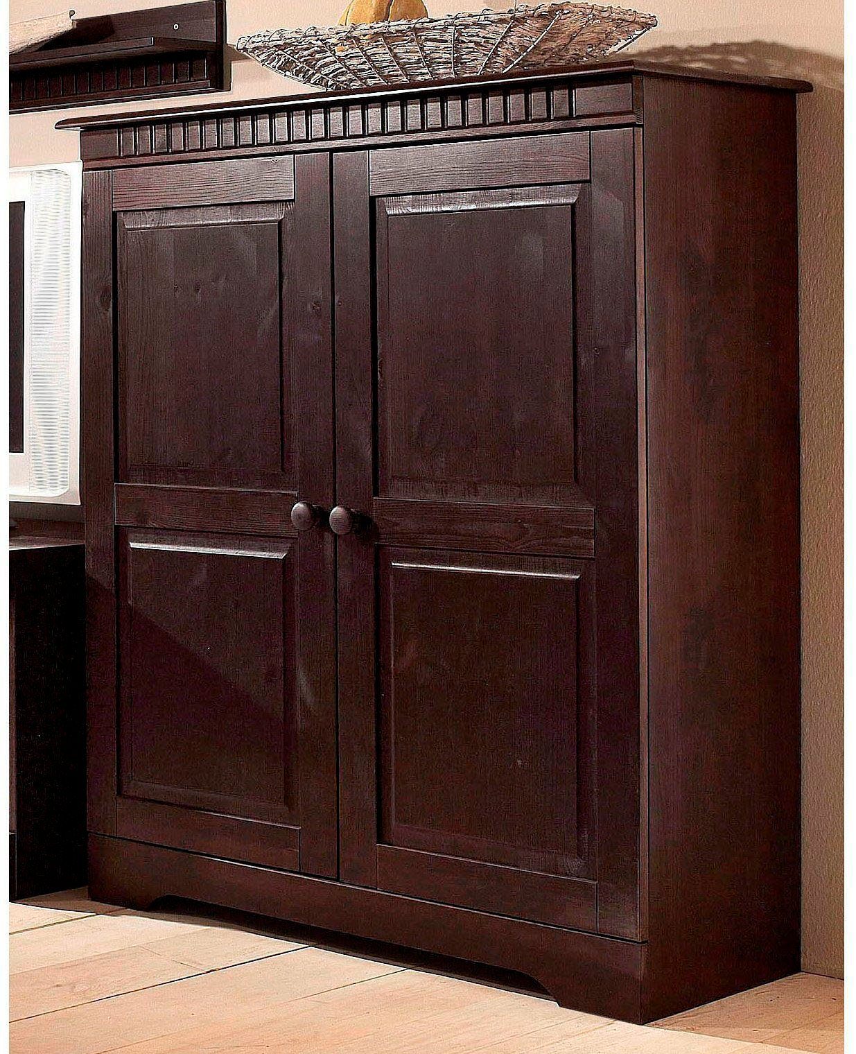 Home affaire Kast Cubrix van mooi massief grenenhout, hoogte 100 cm