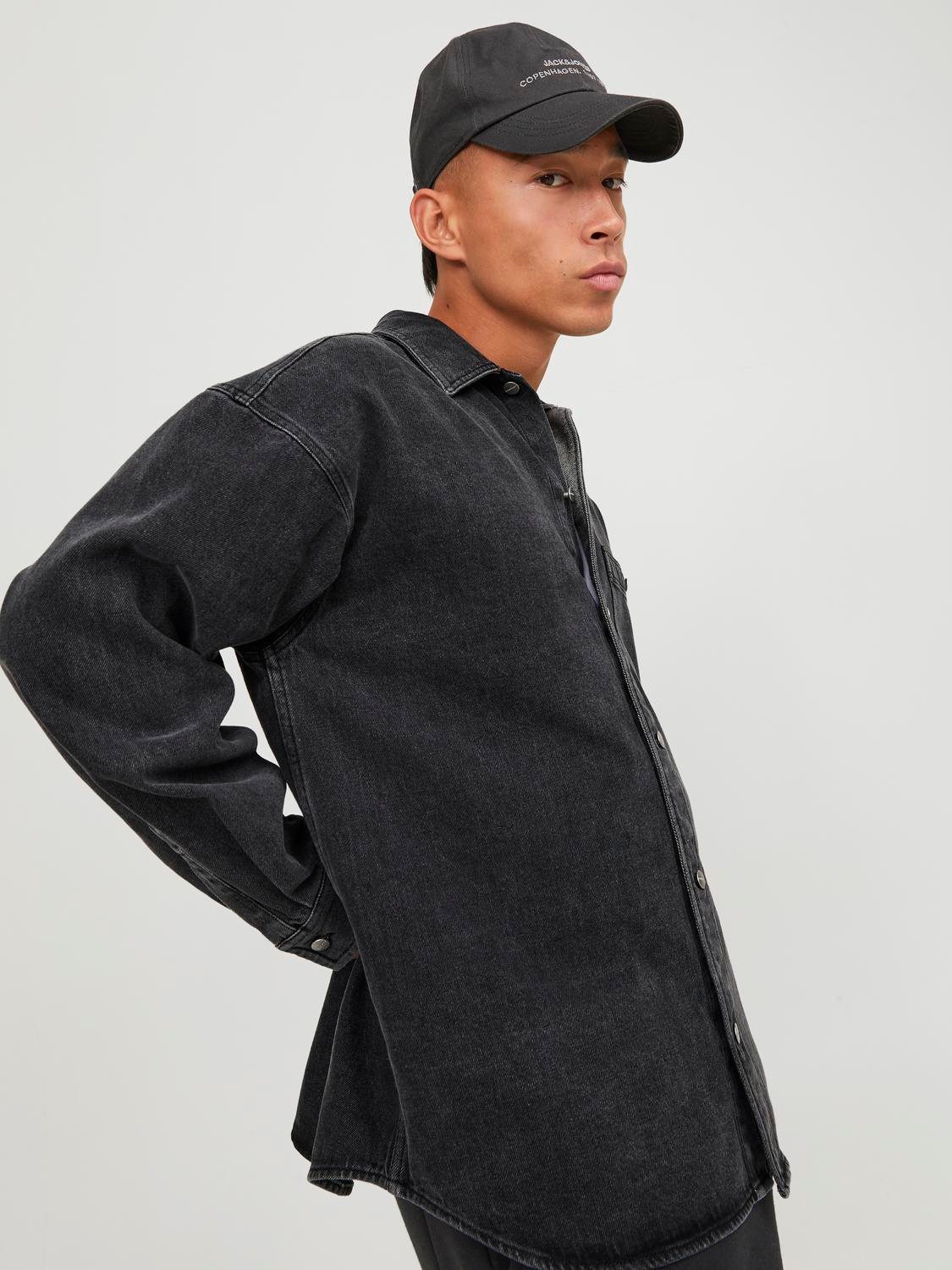 Jack & Jones Overhemd met lange mouwen JORSANTORINI DENIM OVERSHIRT LS SN