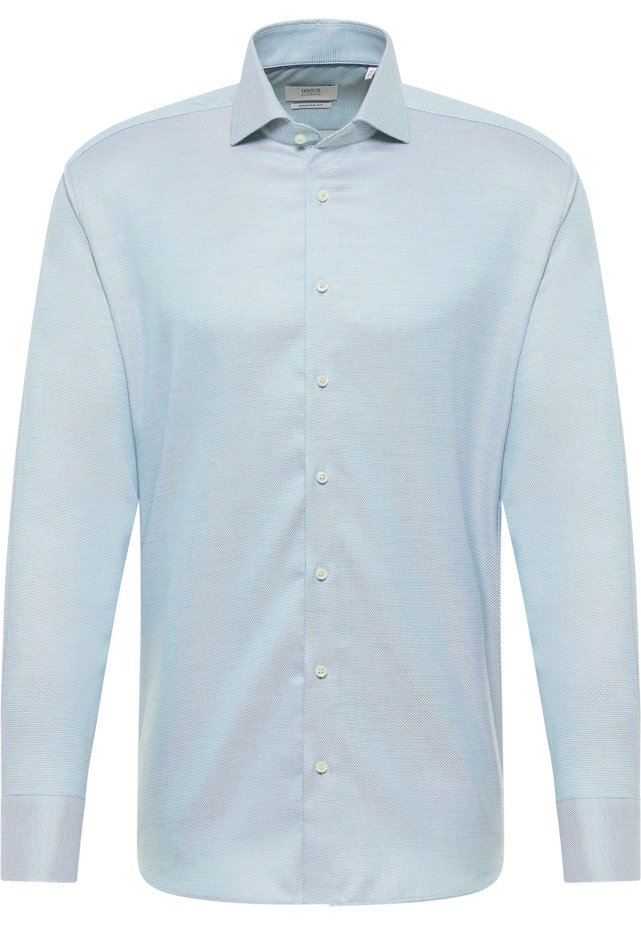 Eterna Overhemd met lange mouwen MODERN FIT NON IRON (strijkvrij)