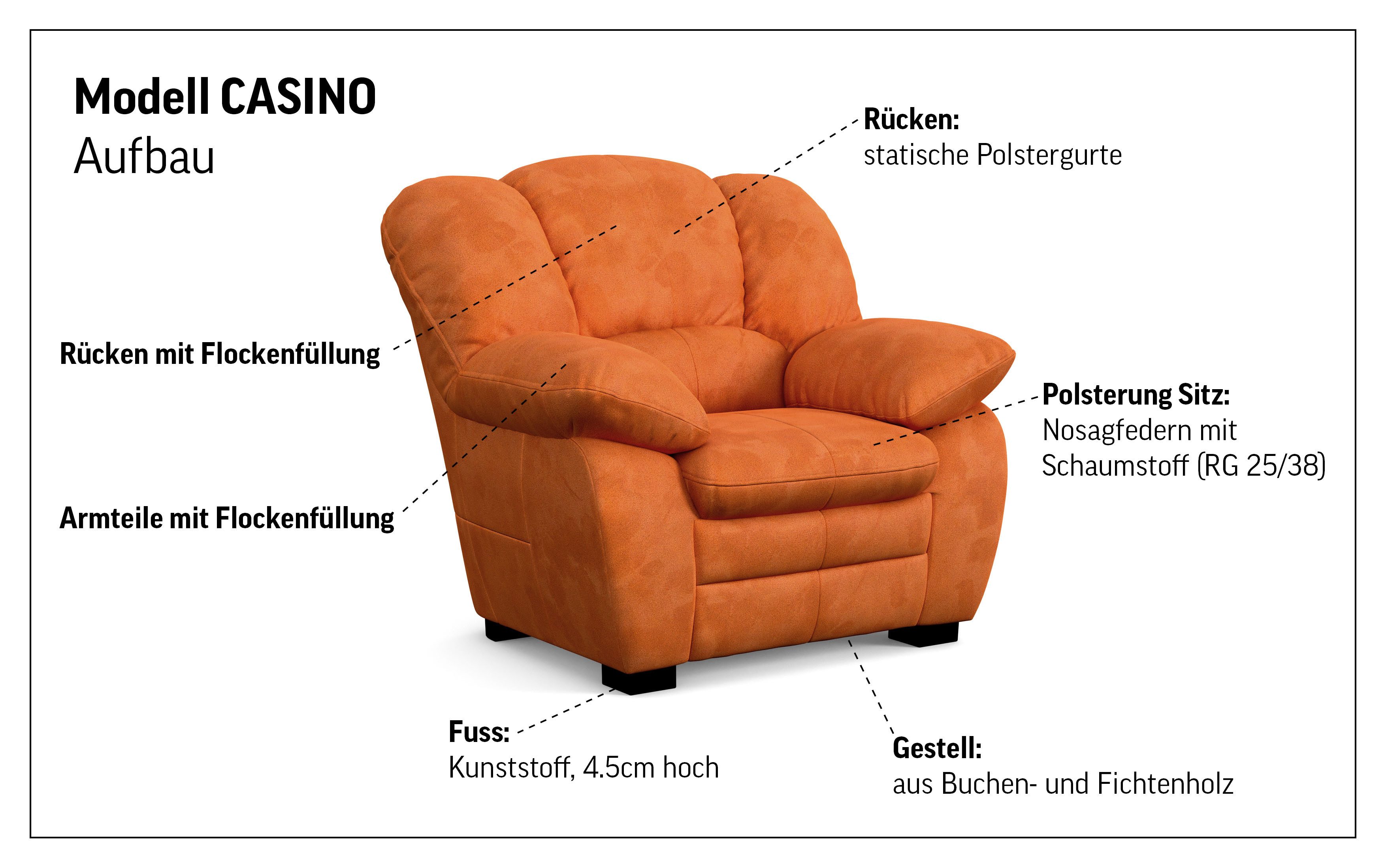 COTTA Fauteuil Casino
