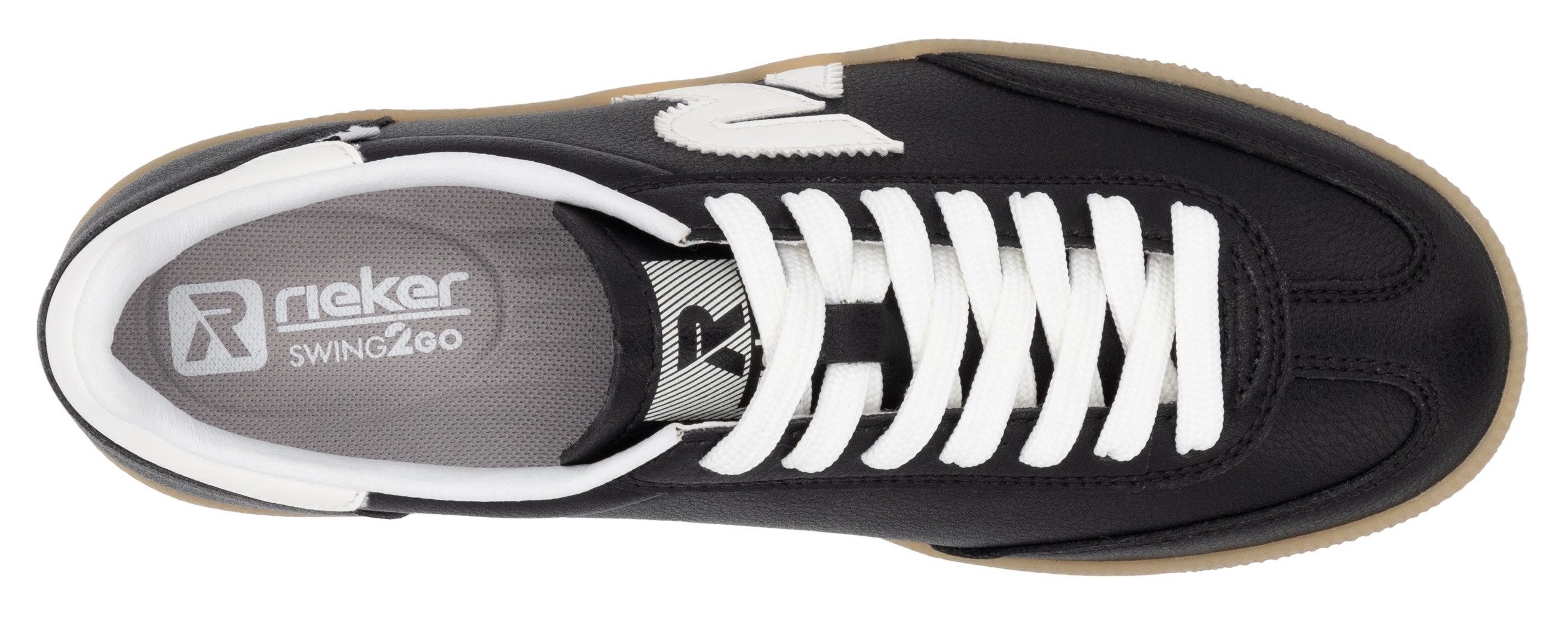 RIEKER Sport Sneakers San Diego , retro-sneaker, vrijetijdsschoen, lage schoen met uitneembaar voetbed