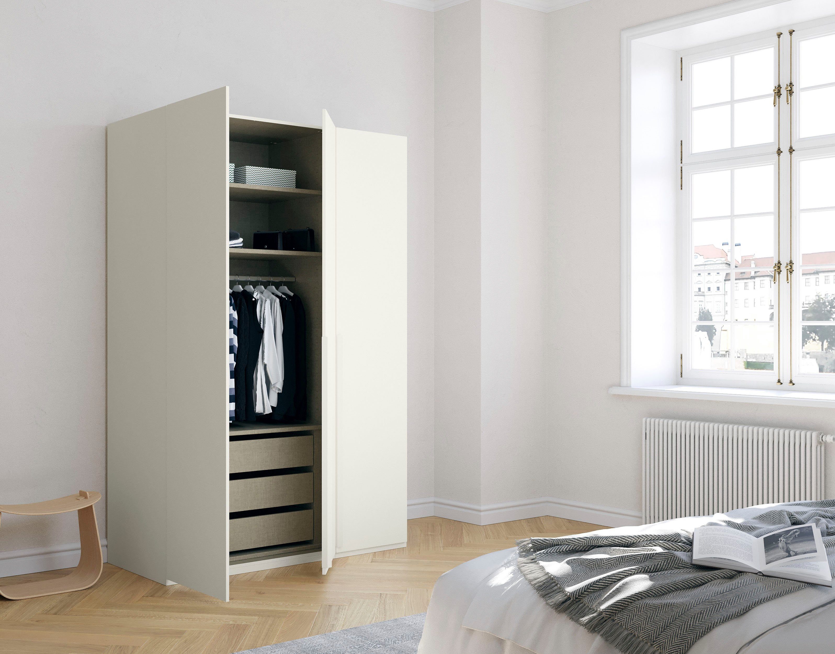 rauch Draaideurkast Kledingkast kast garderobe linnenkast PURISMA in eenvoudige