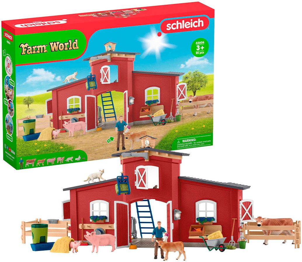 schleich 42606 Gran granja con animales y accesorios, a partir de 3 schleich 42606 Gran granja con animales y accesorios, a partir de 3