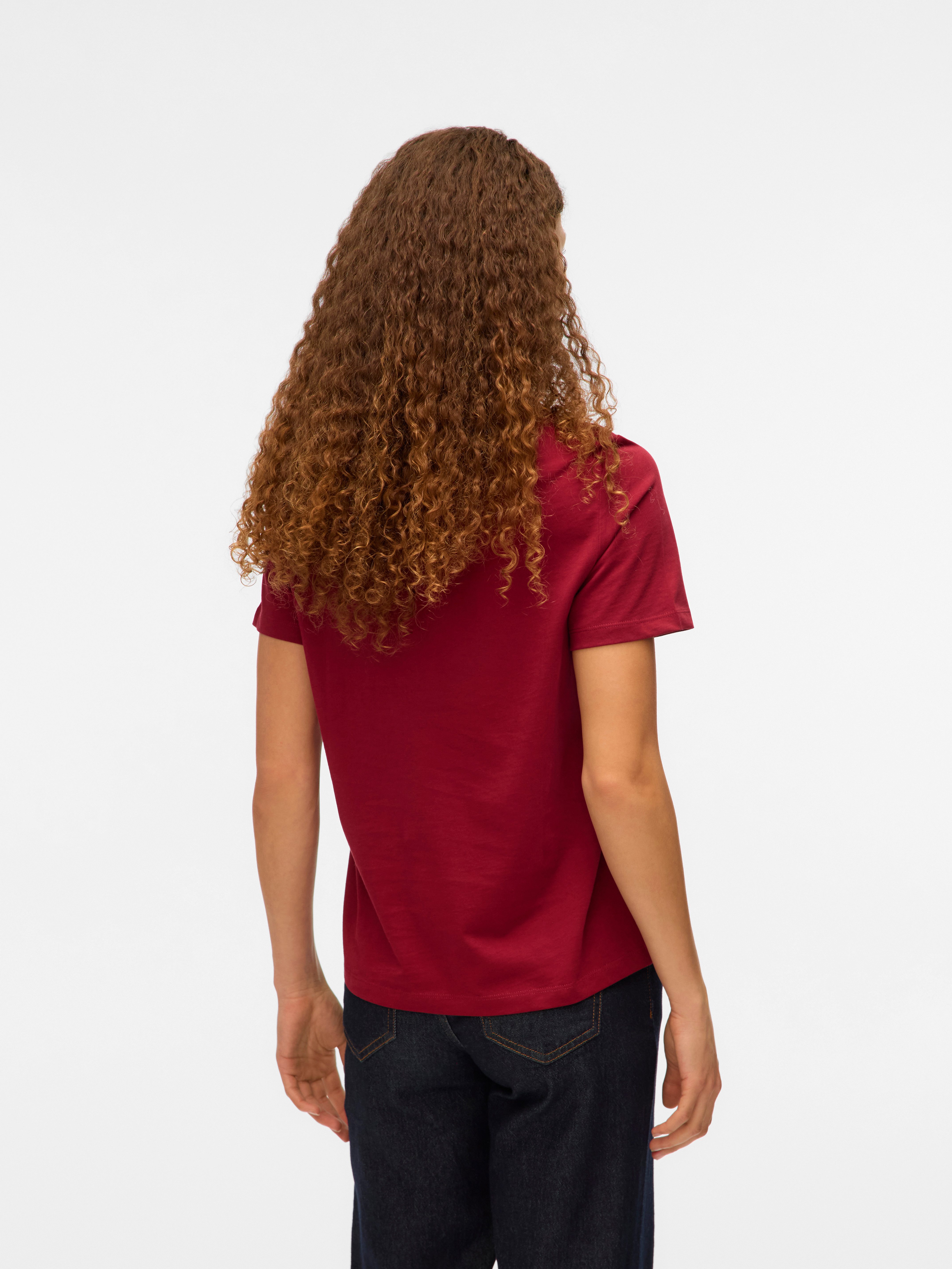 Vero Moda Shirt met korte mouwen VMPAULINA SS T-SHIRT GA JRS NOOS