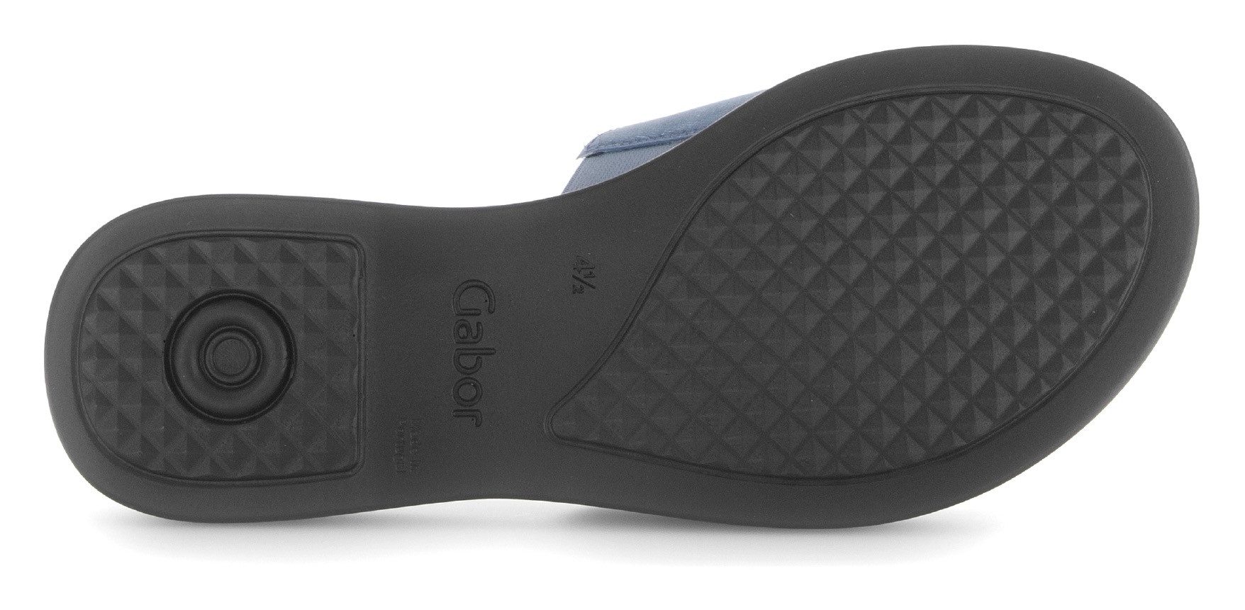 Gabor Slippers Rhodos , zomerschoen, comfortabele schoen, klein elastiek, breedte g (=breed)