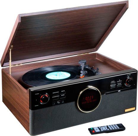 Technaxx Multifunctionele speler DAB+ Bluetooth LP-Player TX-137