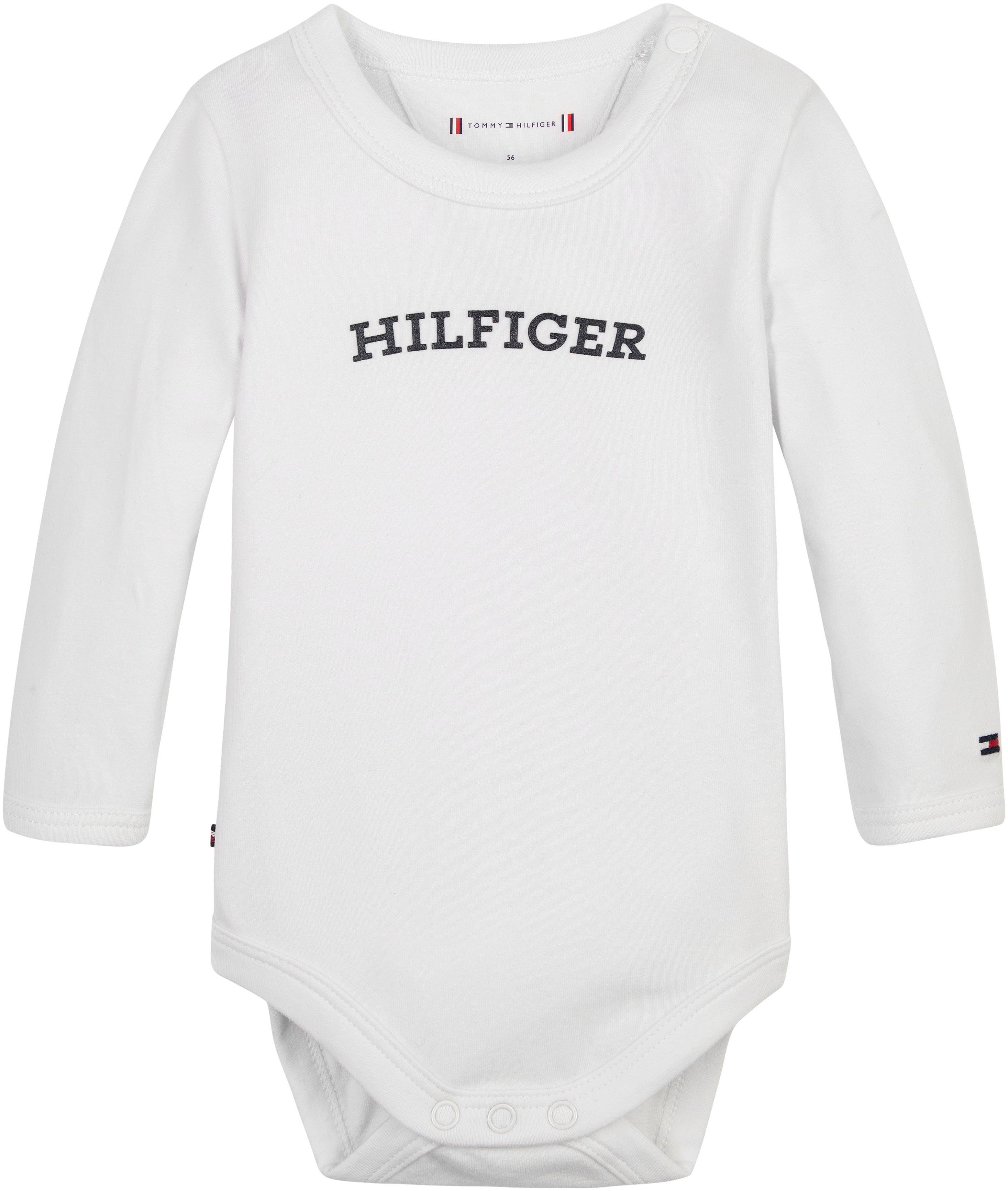 NU 20% KORTING: Tommy Hilfiger Body BABY CURVED MONOTYPE BODY L-S