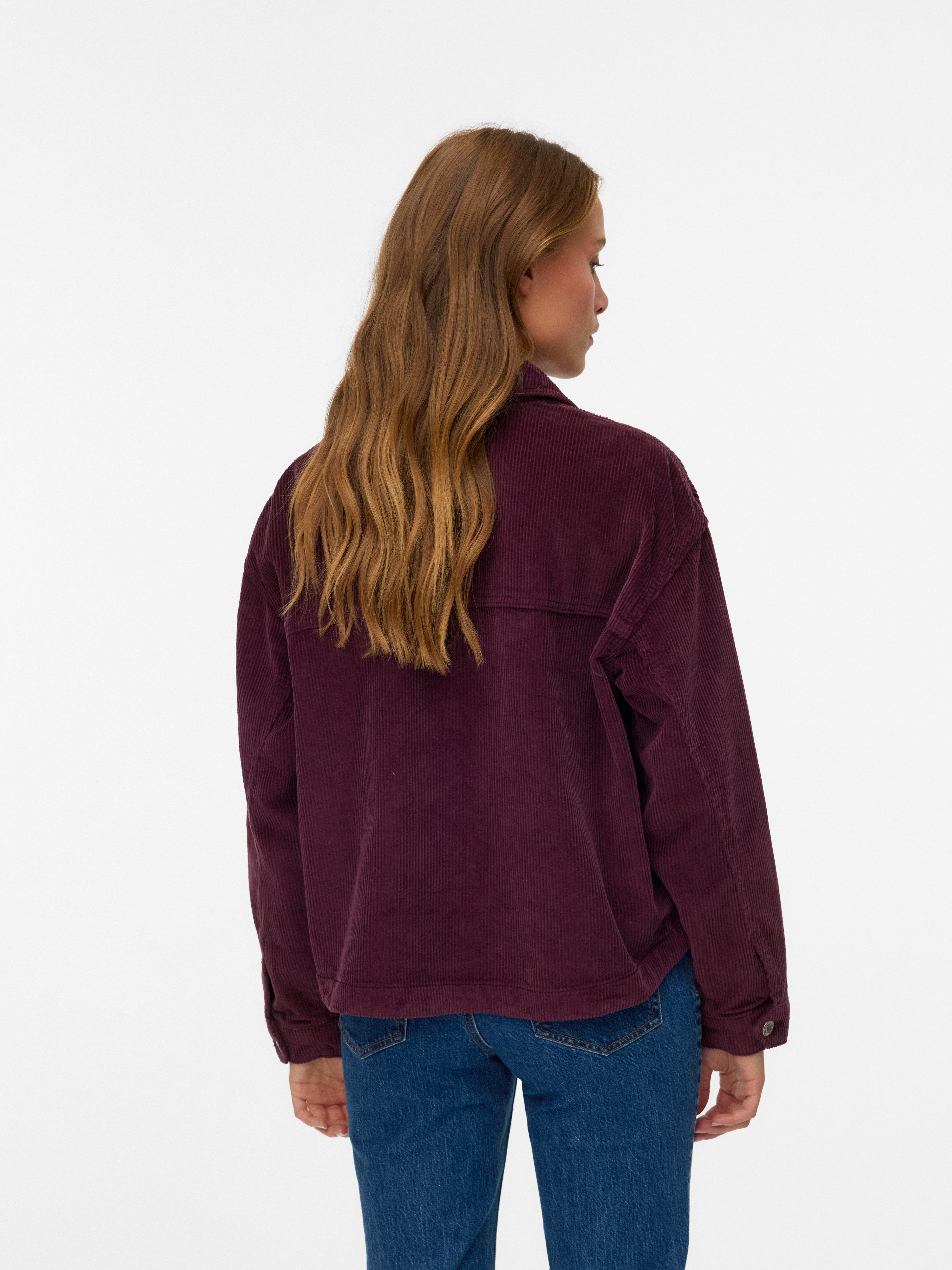 Vero Moda Cordjasje VMJAMIE LS CORDUROY SHACKET MIX NOOS