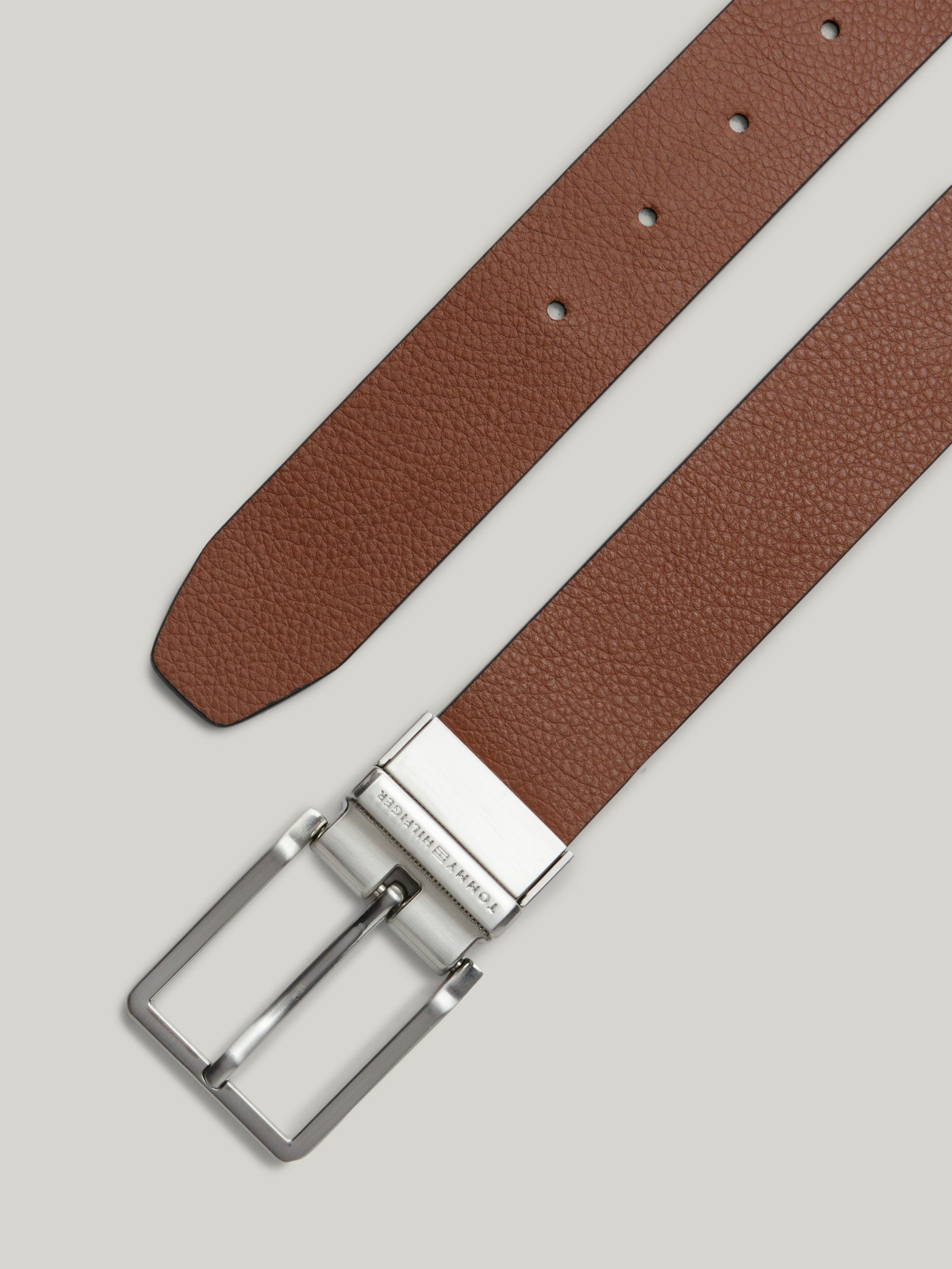 Tommy Hilfiger Leren riem Oliver Rev. 3.5 cm