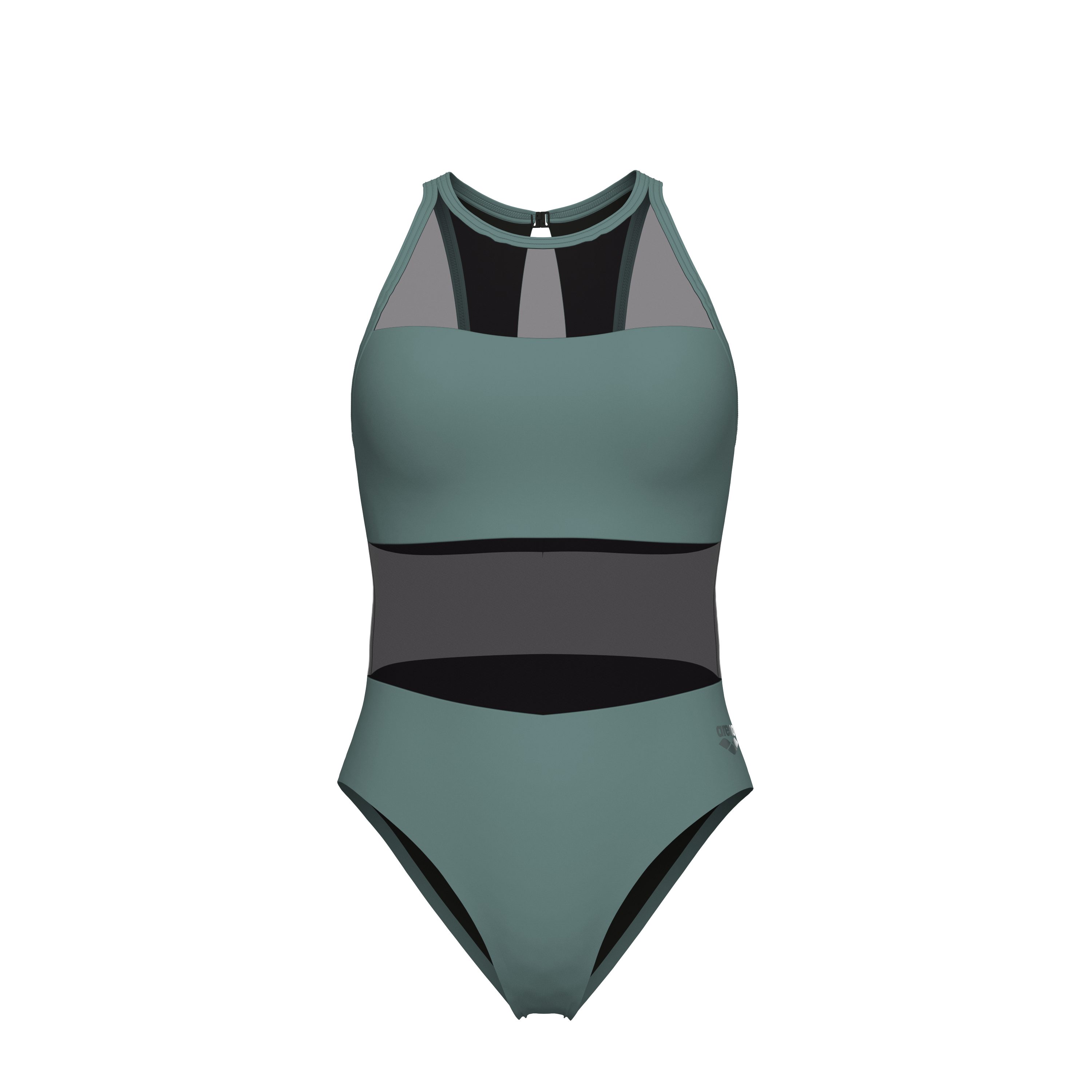 Arena Badpak Arena Feel dames mesh panelen vent back badpak (1 stuk)