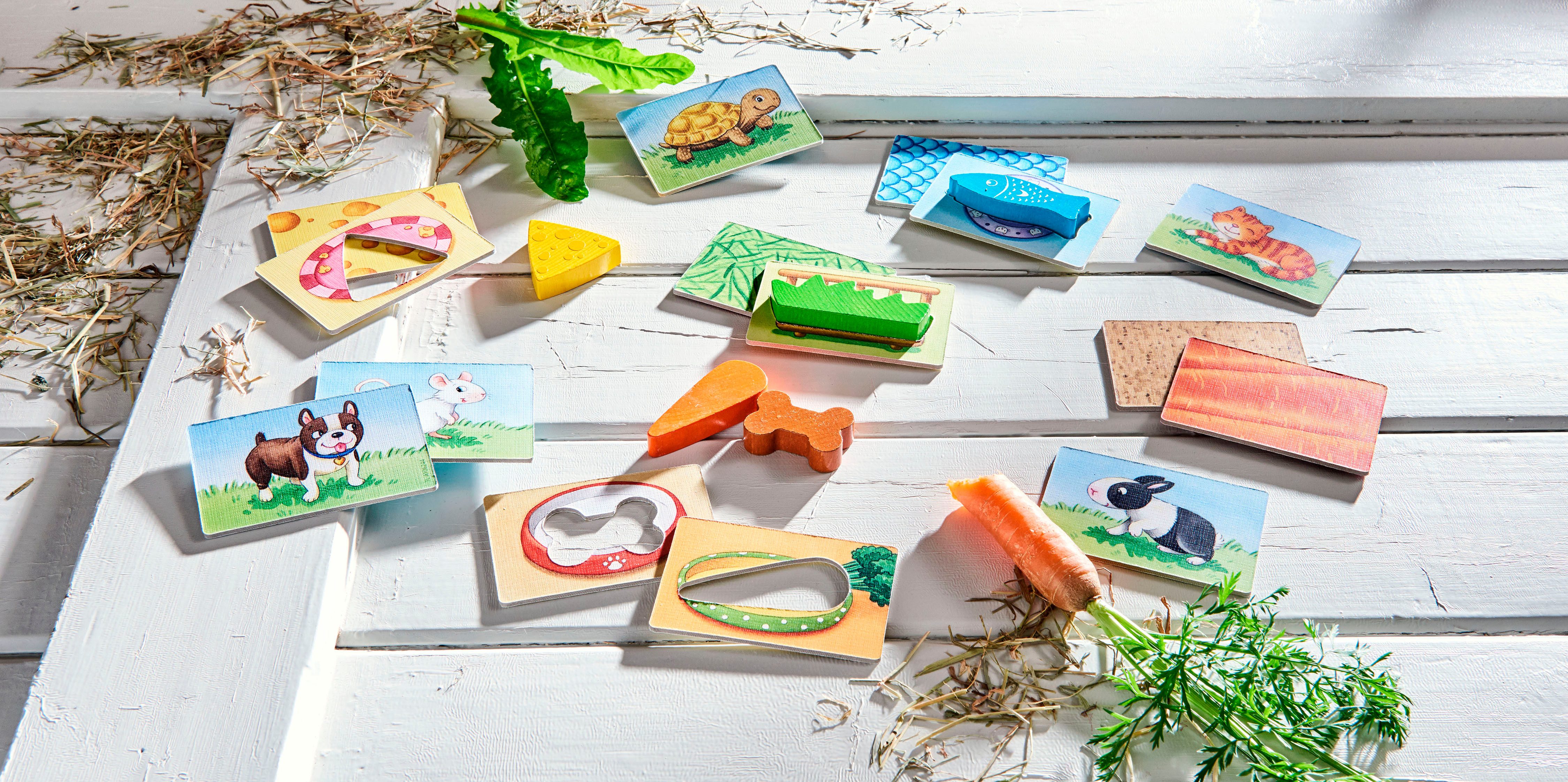 Haba Spel Mijn Eerste Spellen, Dieren voederen
