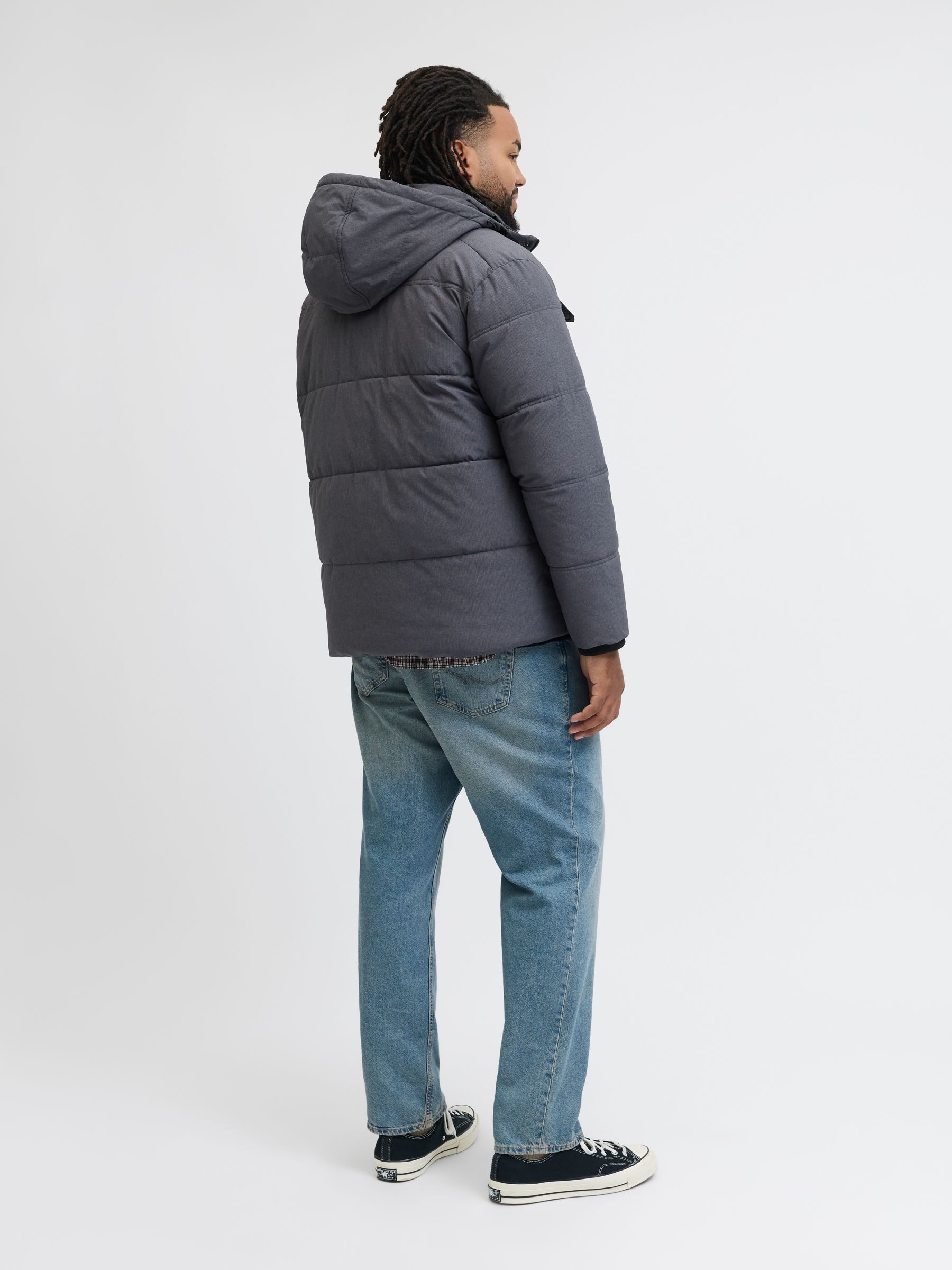 Jack & Jones PlusSize Gewatteerde jas JJMORGAN PUFFER JACKET PLS