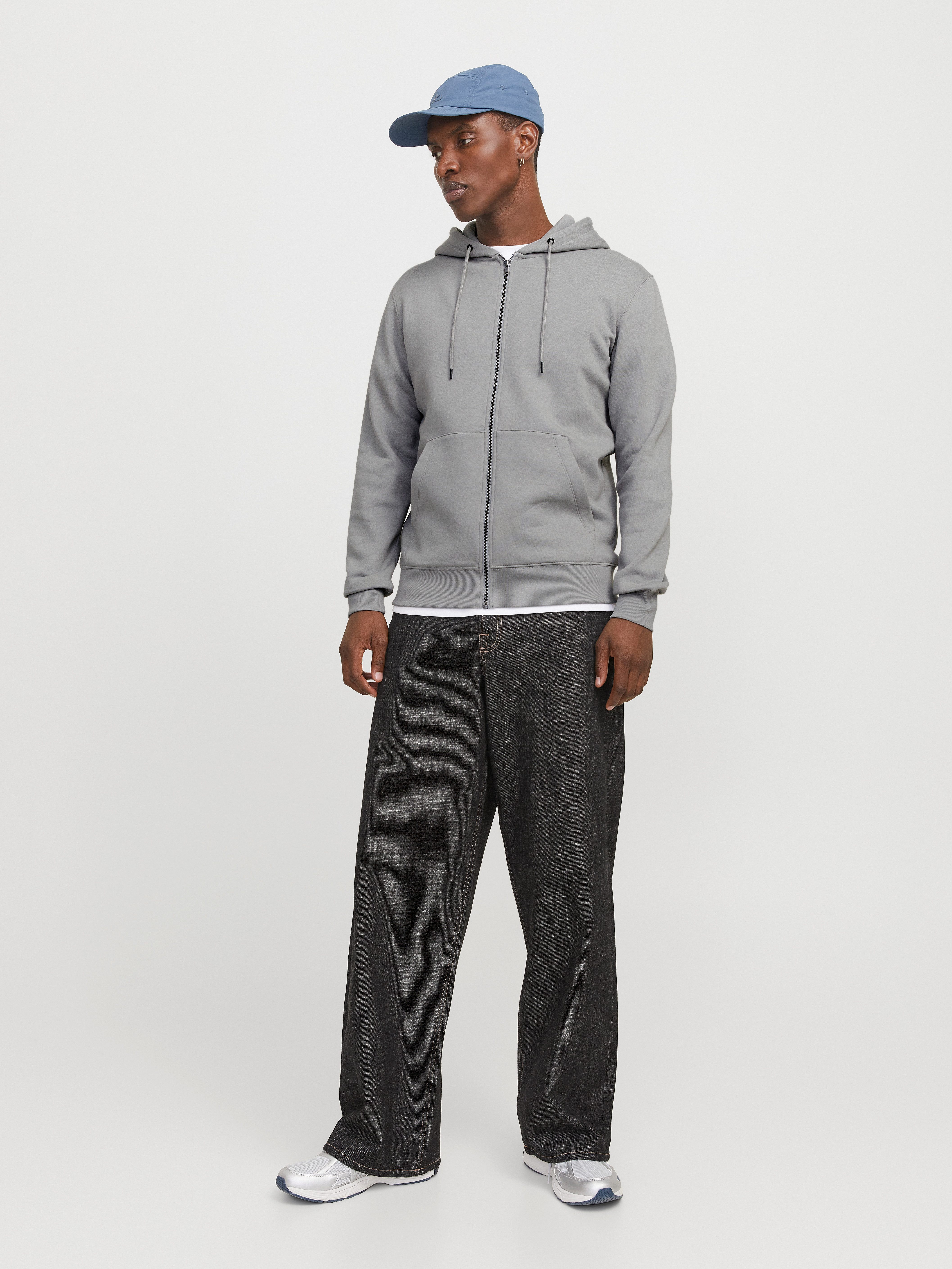 Jack & Jones Capuchonsweatvest JJESTAR BASIC SWEAT ZIP HOOD NOOS