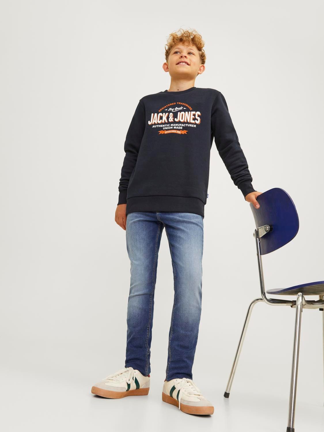 Jack & Jones Junior Slim fit jeans JJIGLENN JJORIGINAL MF 001 I.K NOOS JNR