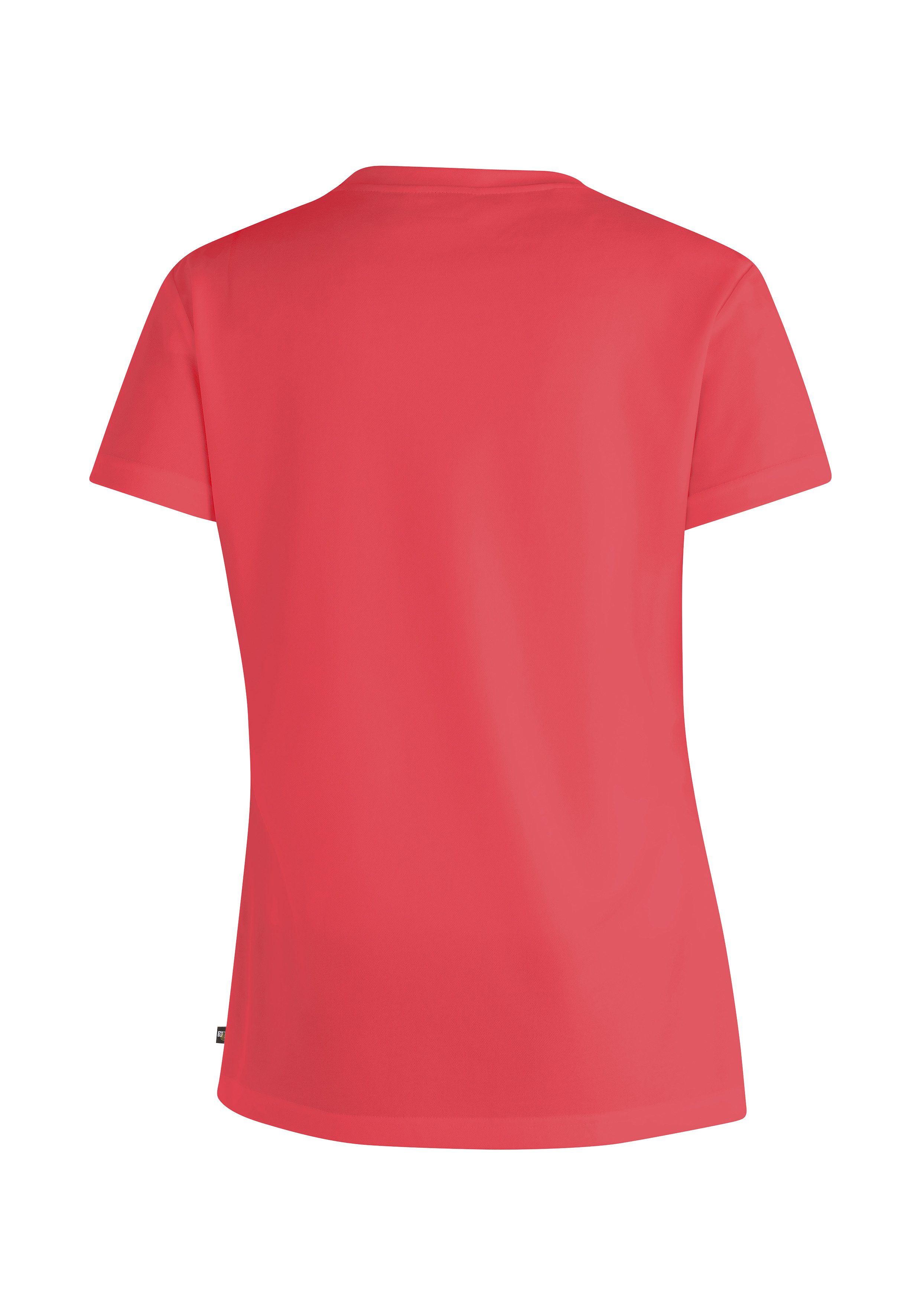 Maier Sports T-shirt Tilia Pique W Dames functioneel shirt, vrijetijdsshirt met print