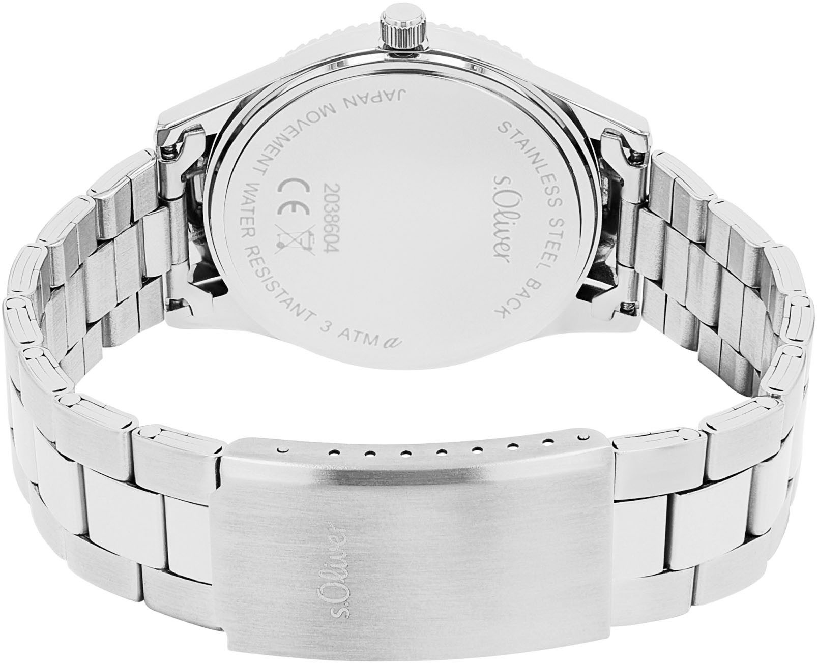 s.Oliver Kwartshorloge Horloge, dameshorloge, herenhorloge, stalen band