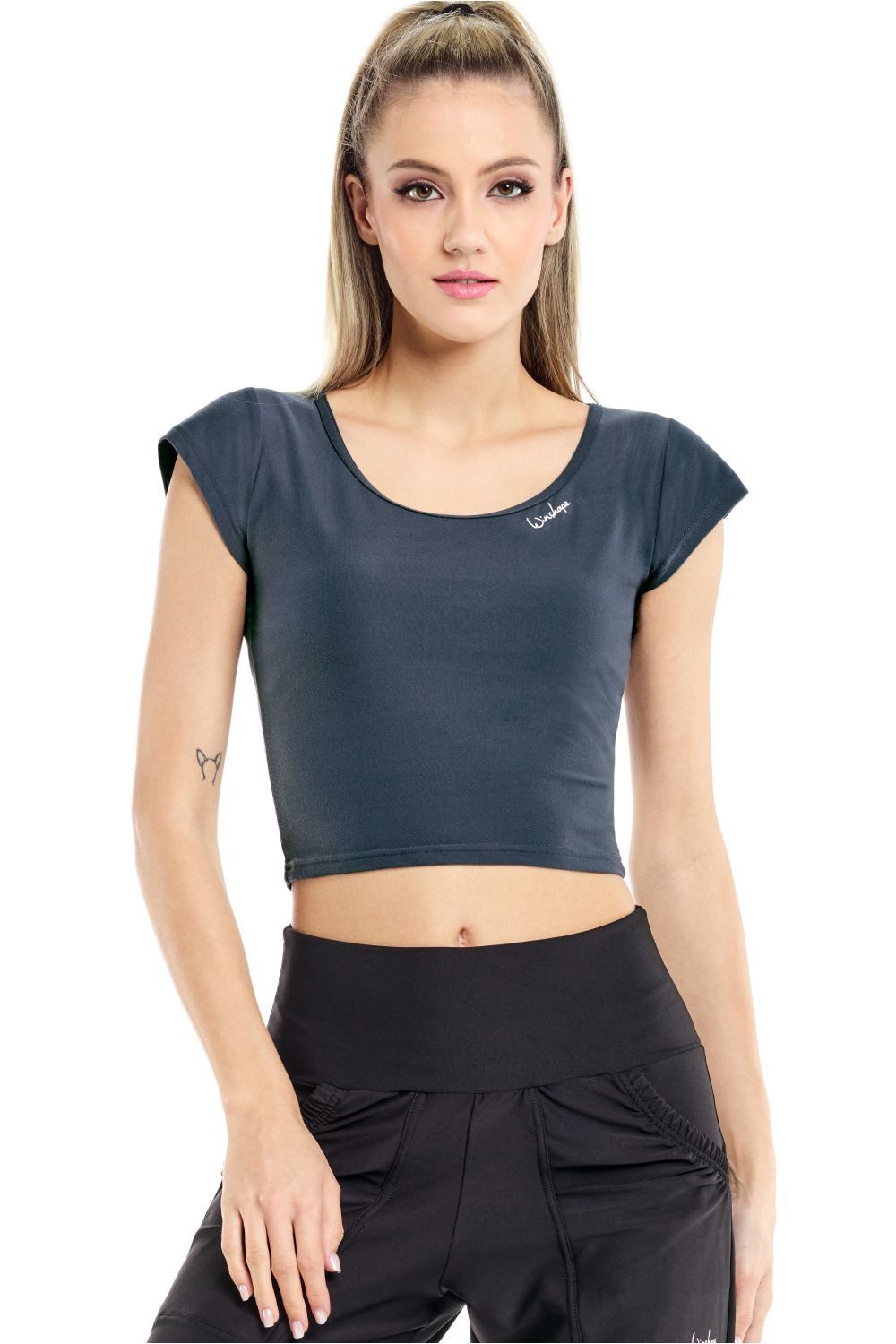 Winshape Crop-top AET137LS Functioneel licht en zacht cropped