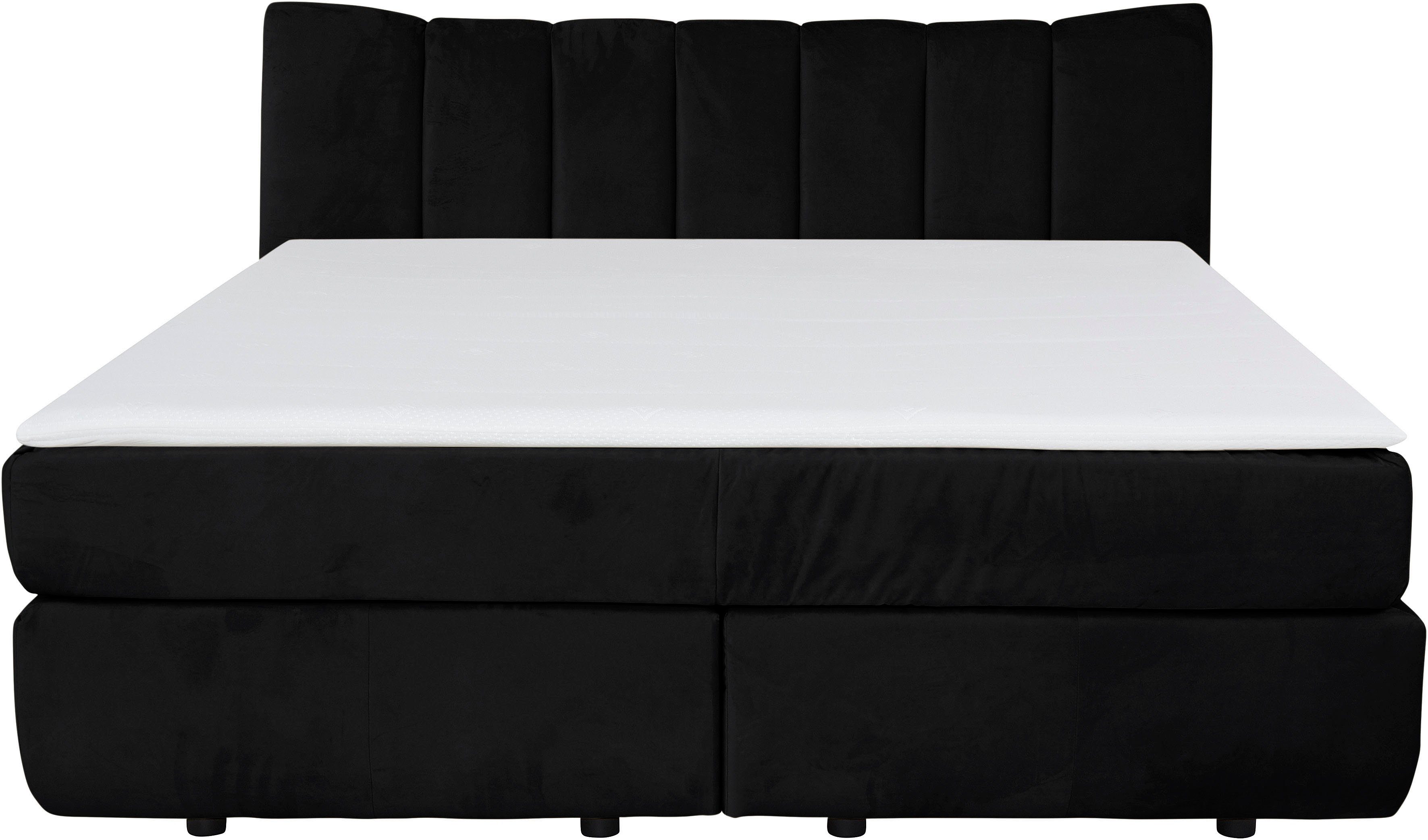 Leonique Boxspring Océane Los van de vloer- werkt vrijzwevend, verschillende hardheden (ook H4)