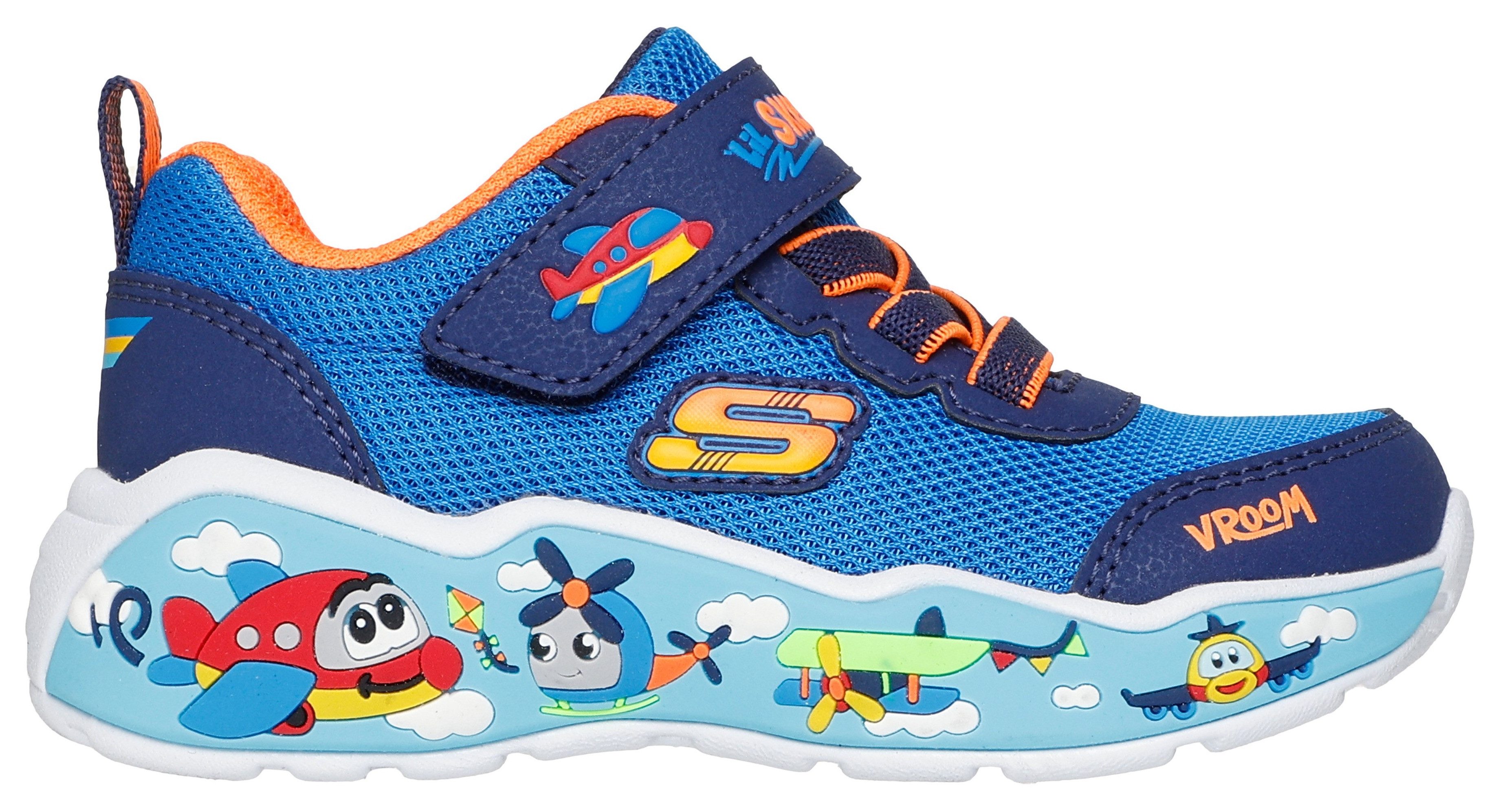 Skechers Sneakers PLAY SCENE Vrijetijdsschoen met bedrukte zool, maat sjabloon te downloaden