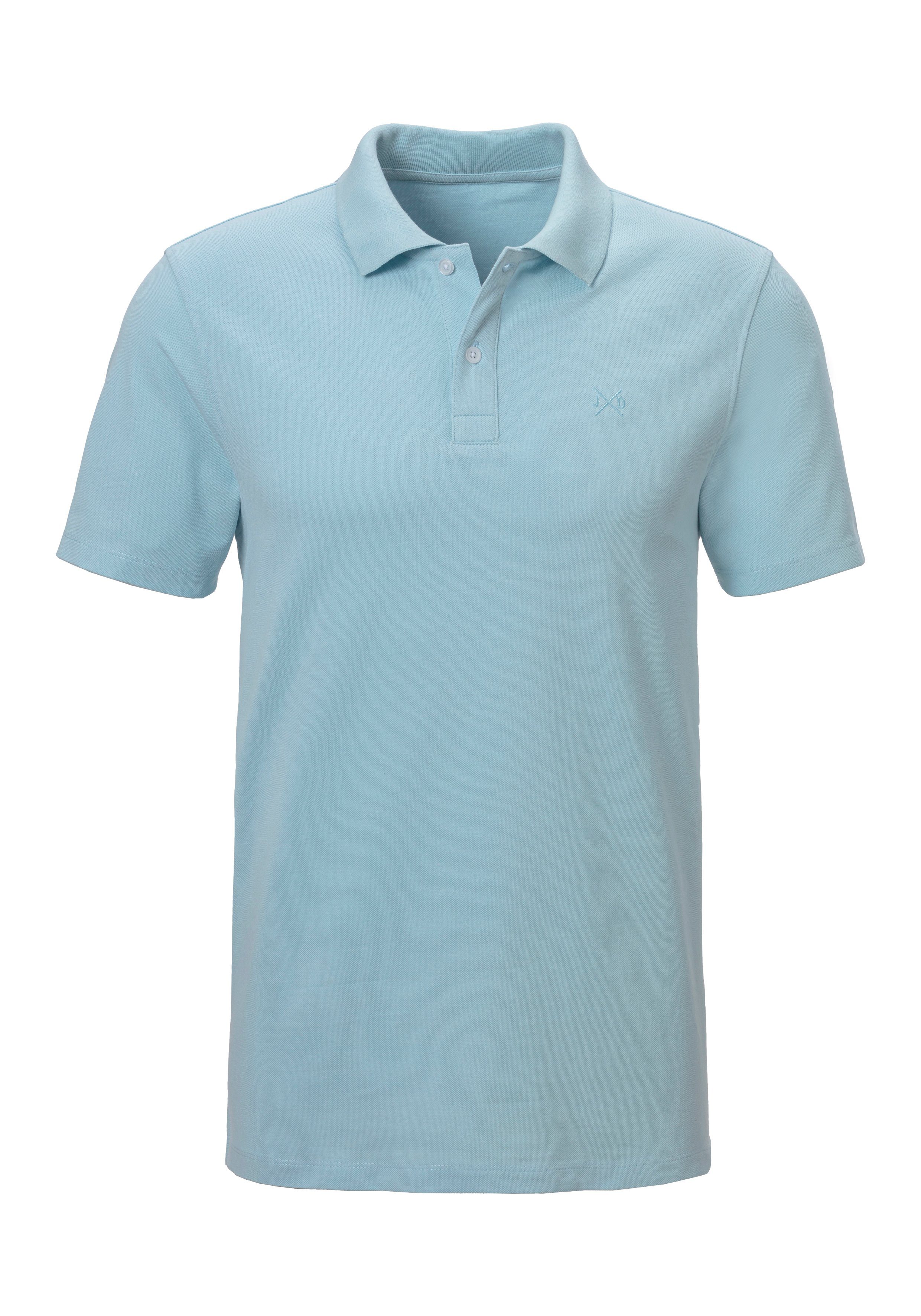 John Devin Poloshirt met subtiele hoogwaardige logo-borduursel