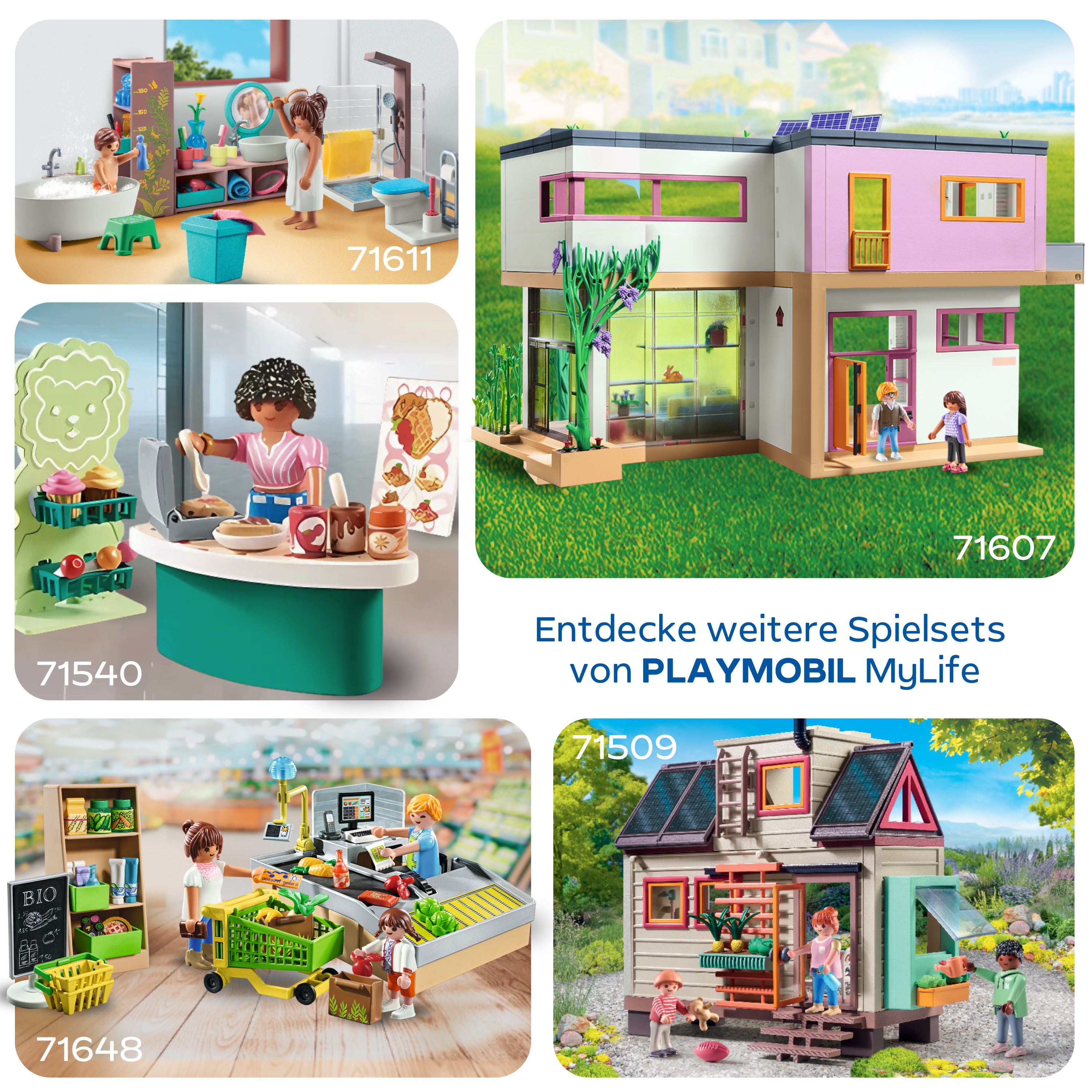 Playmobil® Constructie-speelset Asiatischer Garten mit Pandafütterung (71762), Playmobil My Life (111-delig)